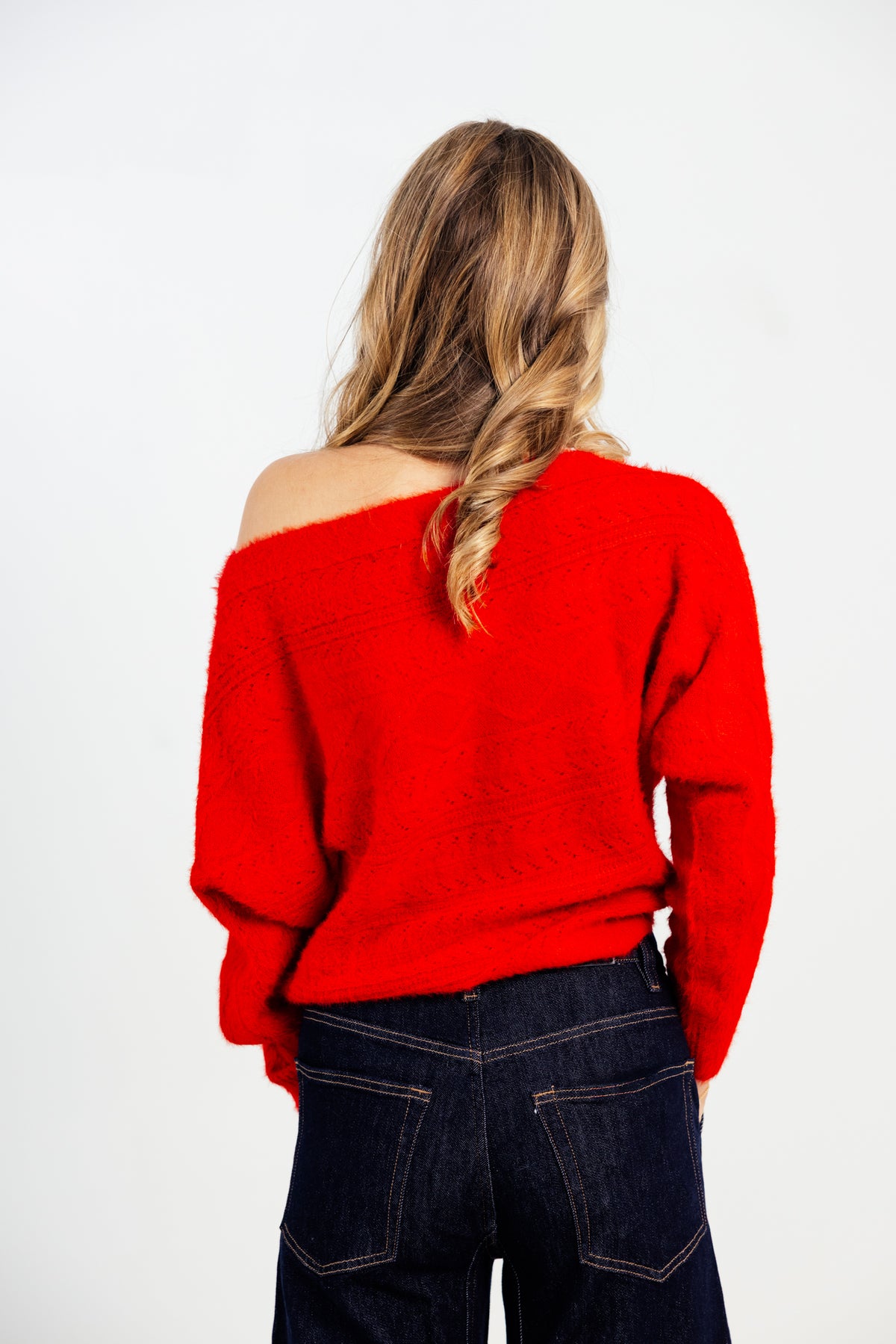 Lucy Paris Carol Cable Knit Sweater