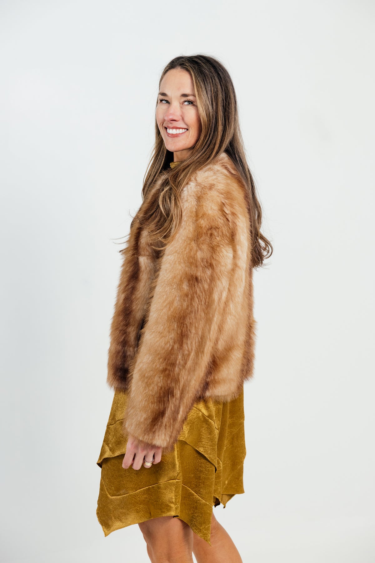 Lucy Paris Carrie Faux Fur Jacket