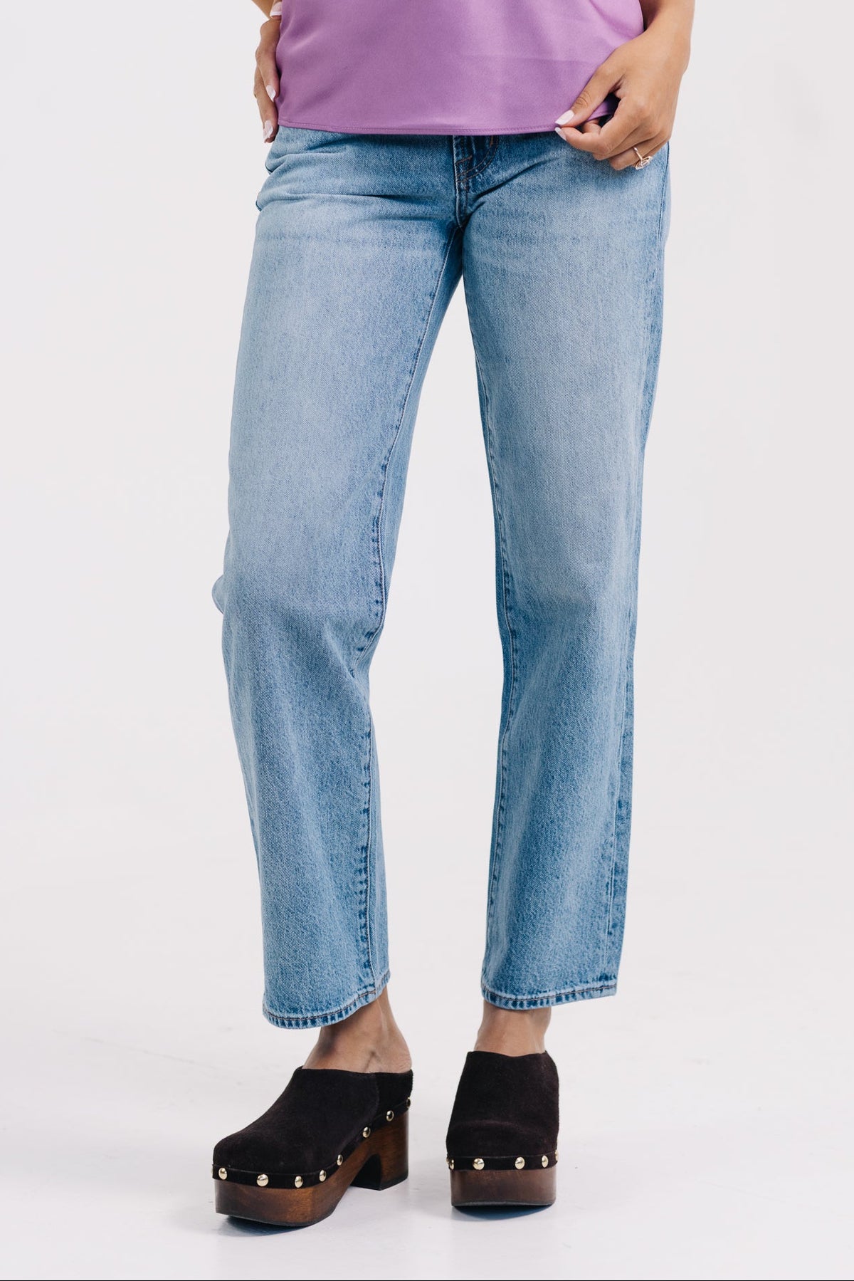 PISTOLA Issa Mid Rise Relaxed Ankle