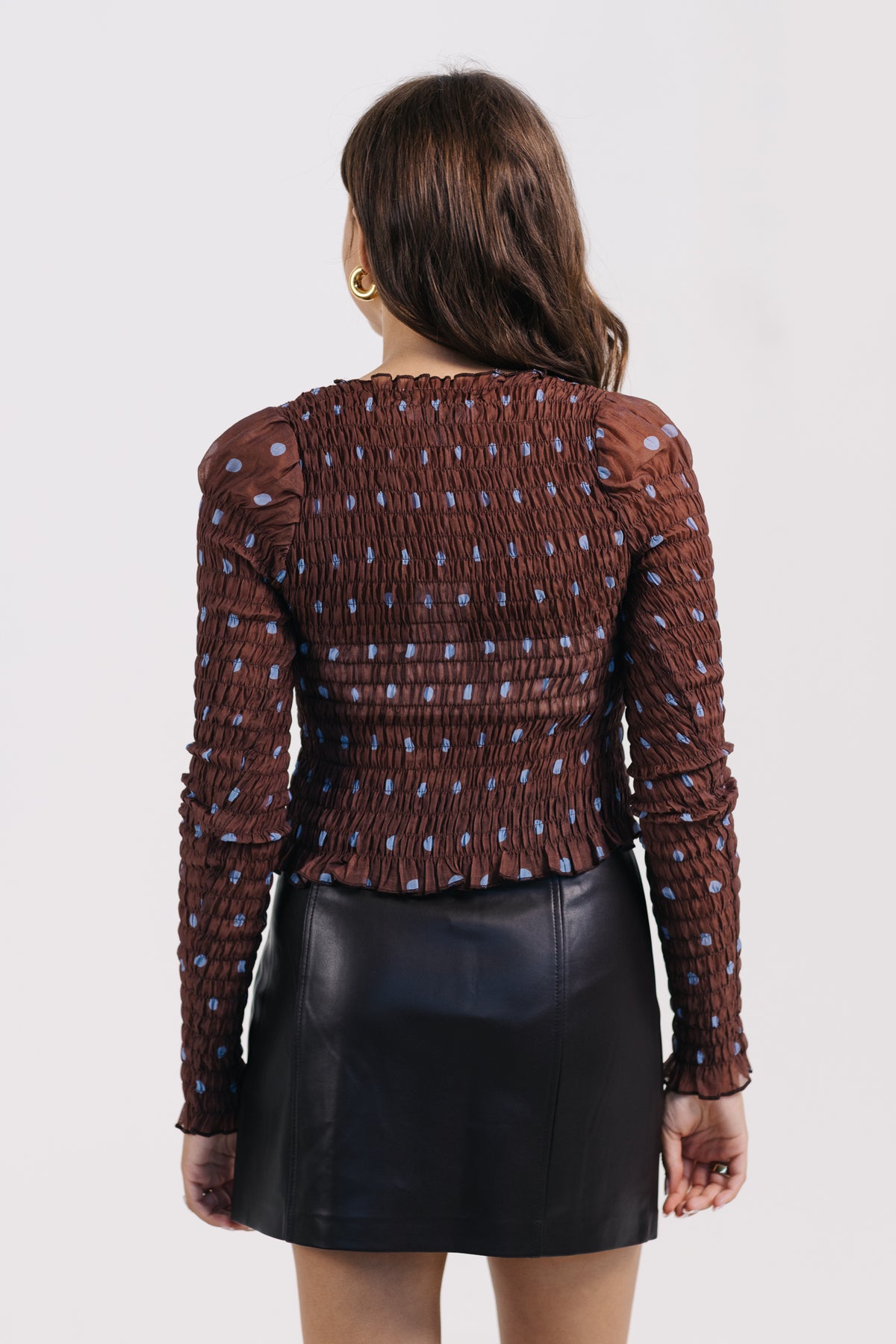The Ashton Polka Dot Top