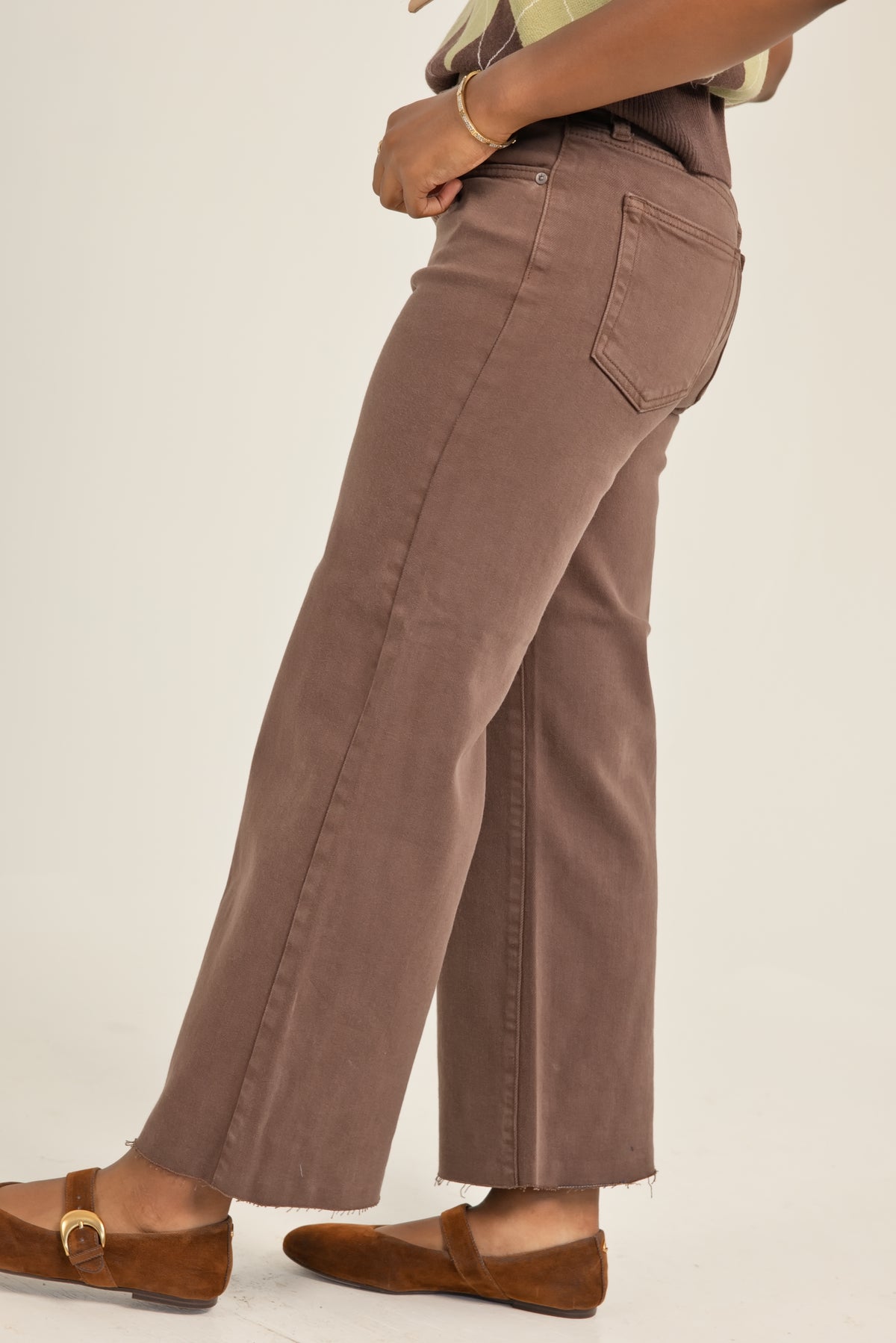 Just Black Denim Slim Wide Leg