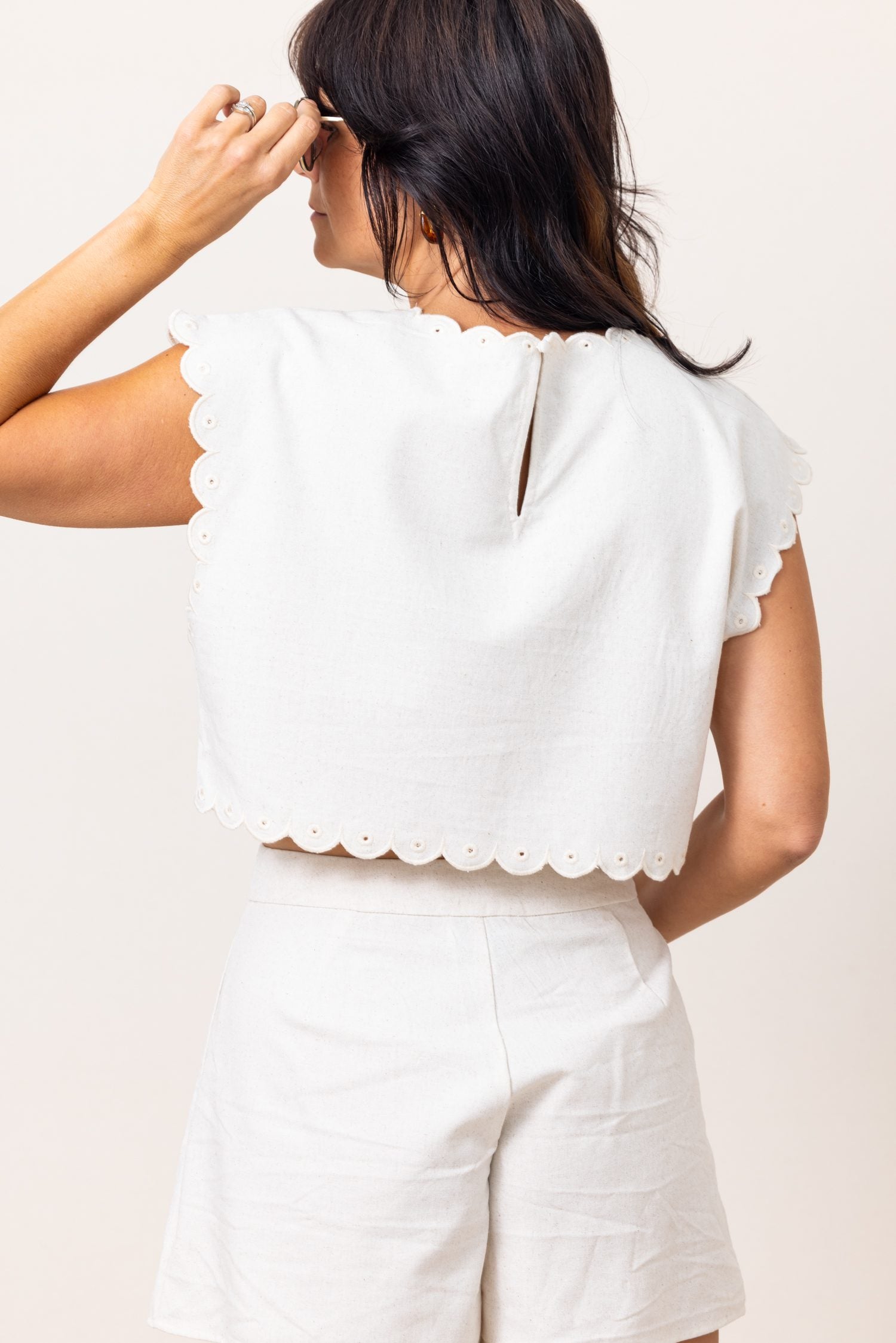 The Daydream Crop Top And Shorts Set