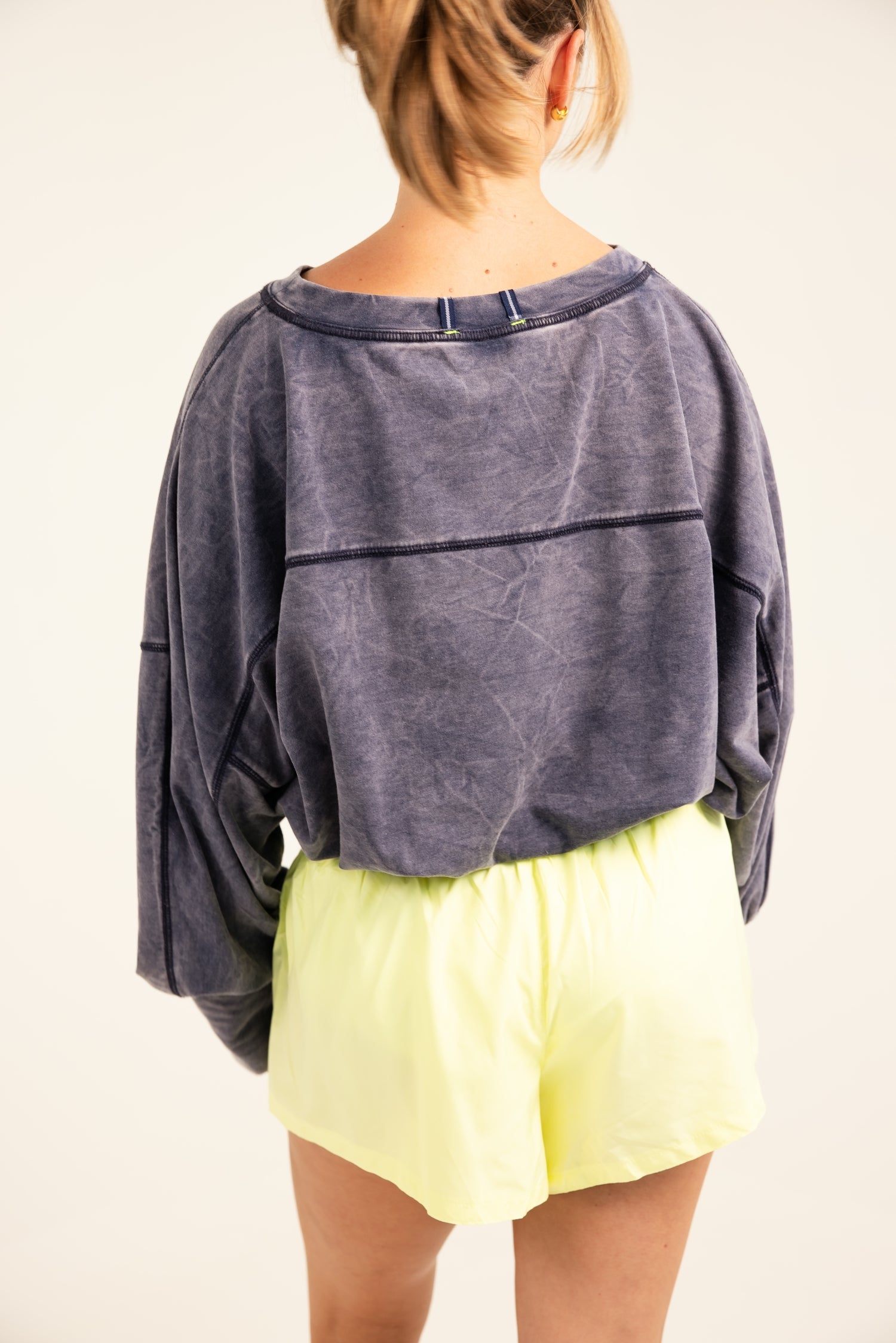 Free People Better Together Pullover Peacoat
