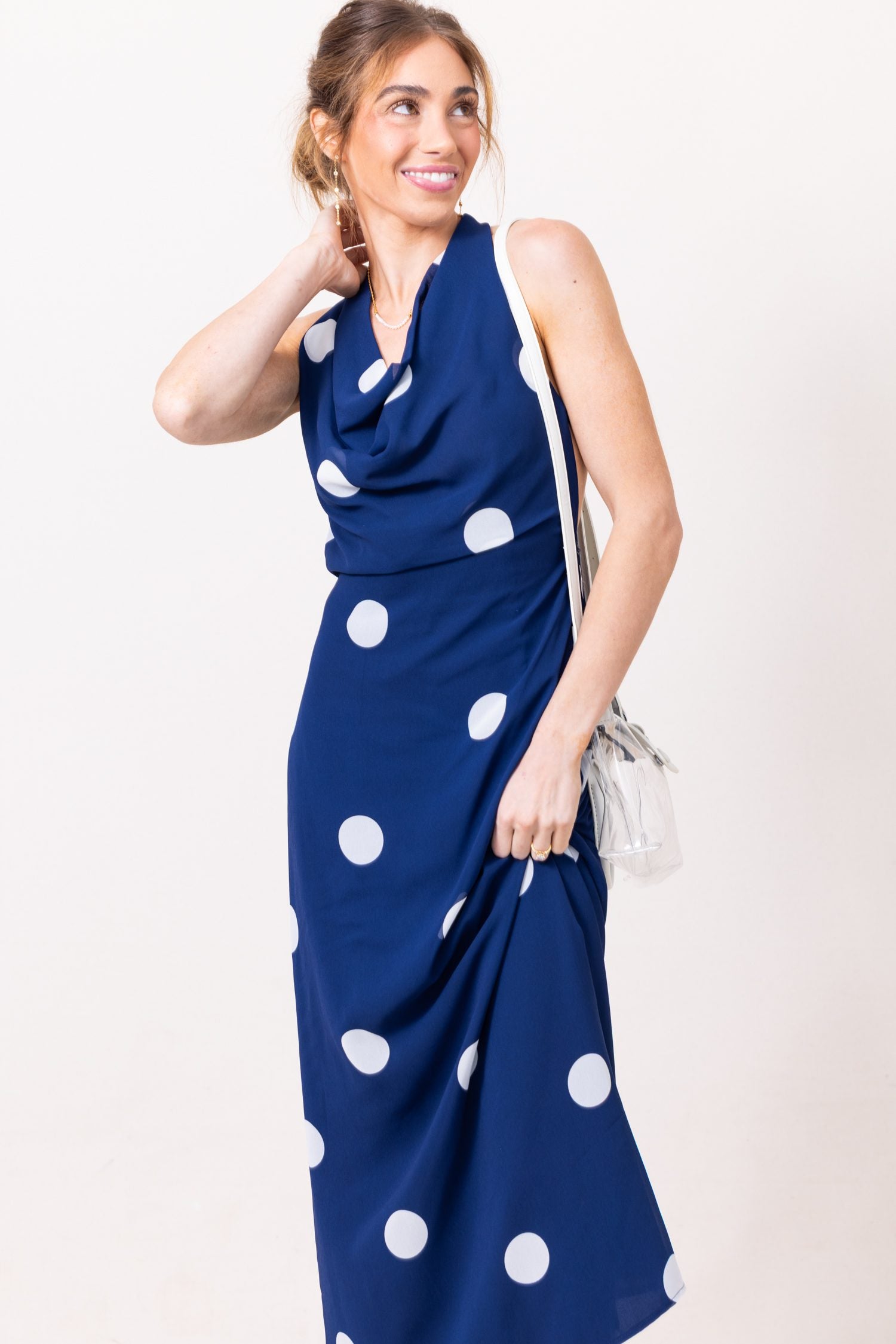 The Palmer Polka Dot Maxi Dress