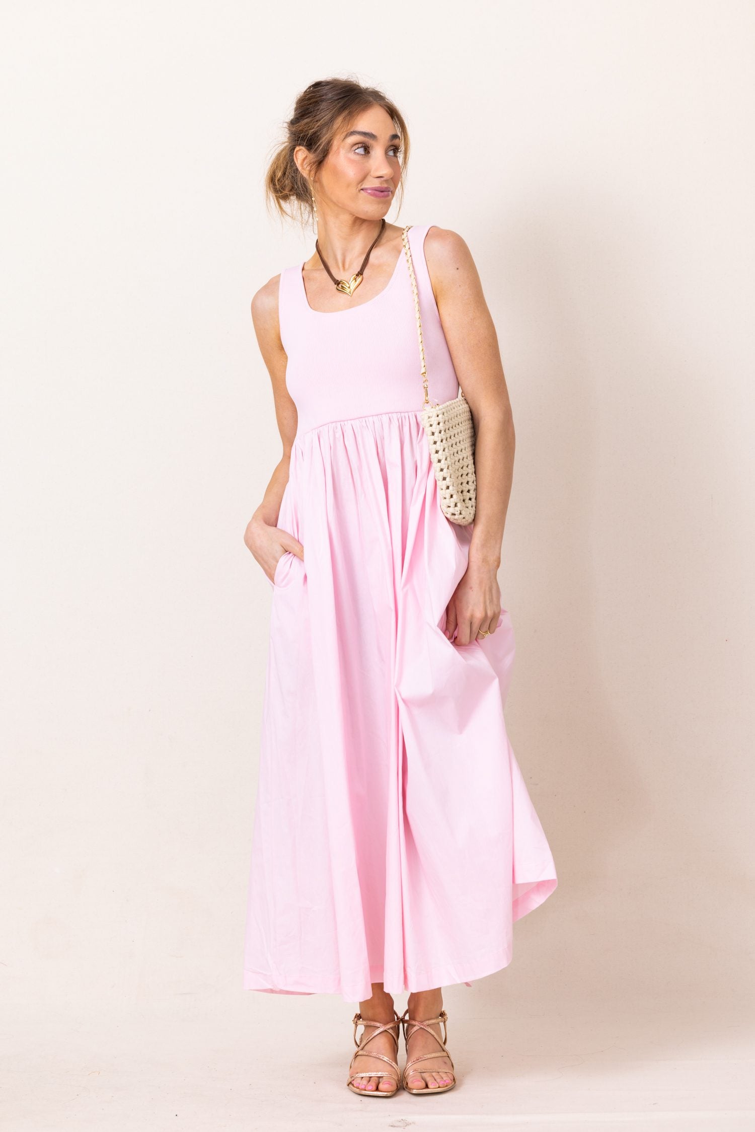 The Pisces Sleeveless Midi Dress