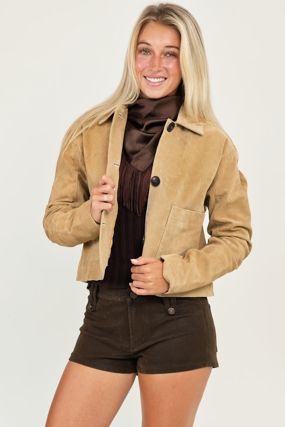 The Cinnamon Crunch Jacket Camel Creative
