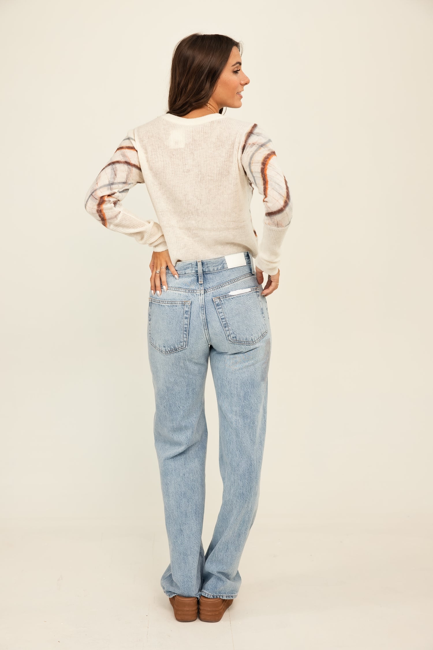 Free People Highland Mist Cardi Sugar Mist Combo