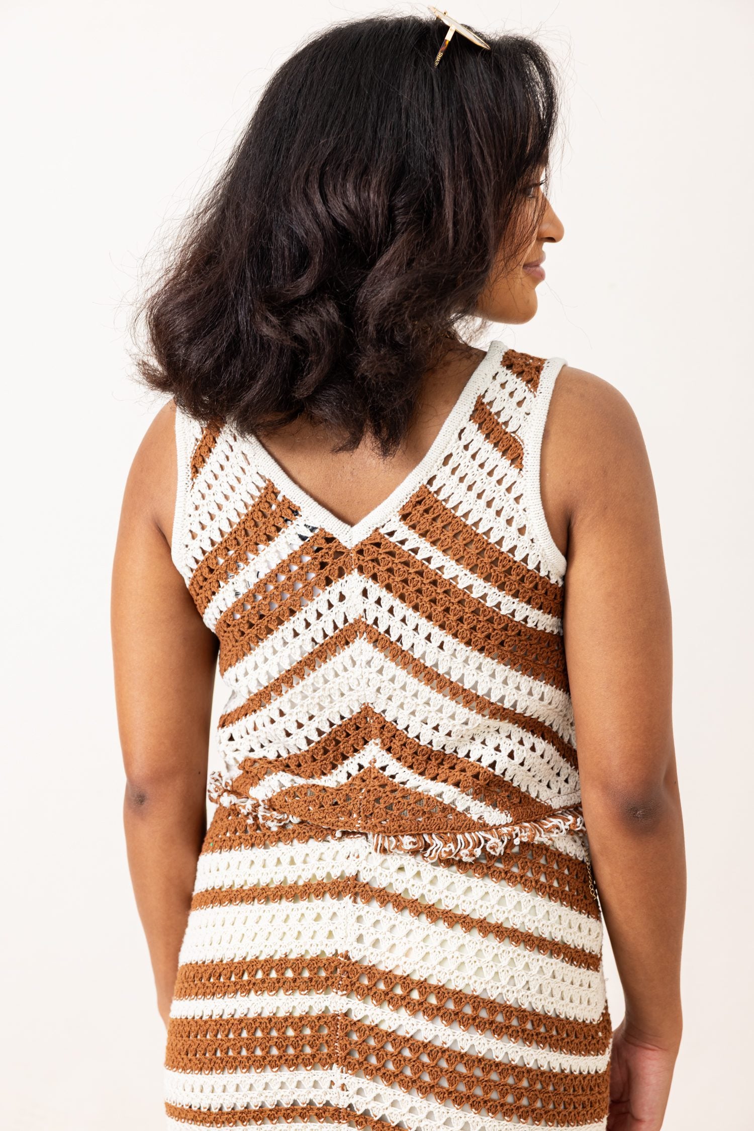 The All Inclusive Knit Top With Fringe