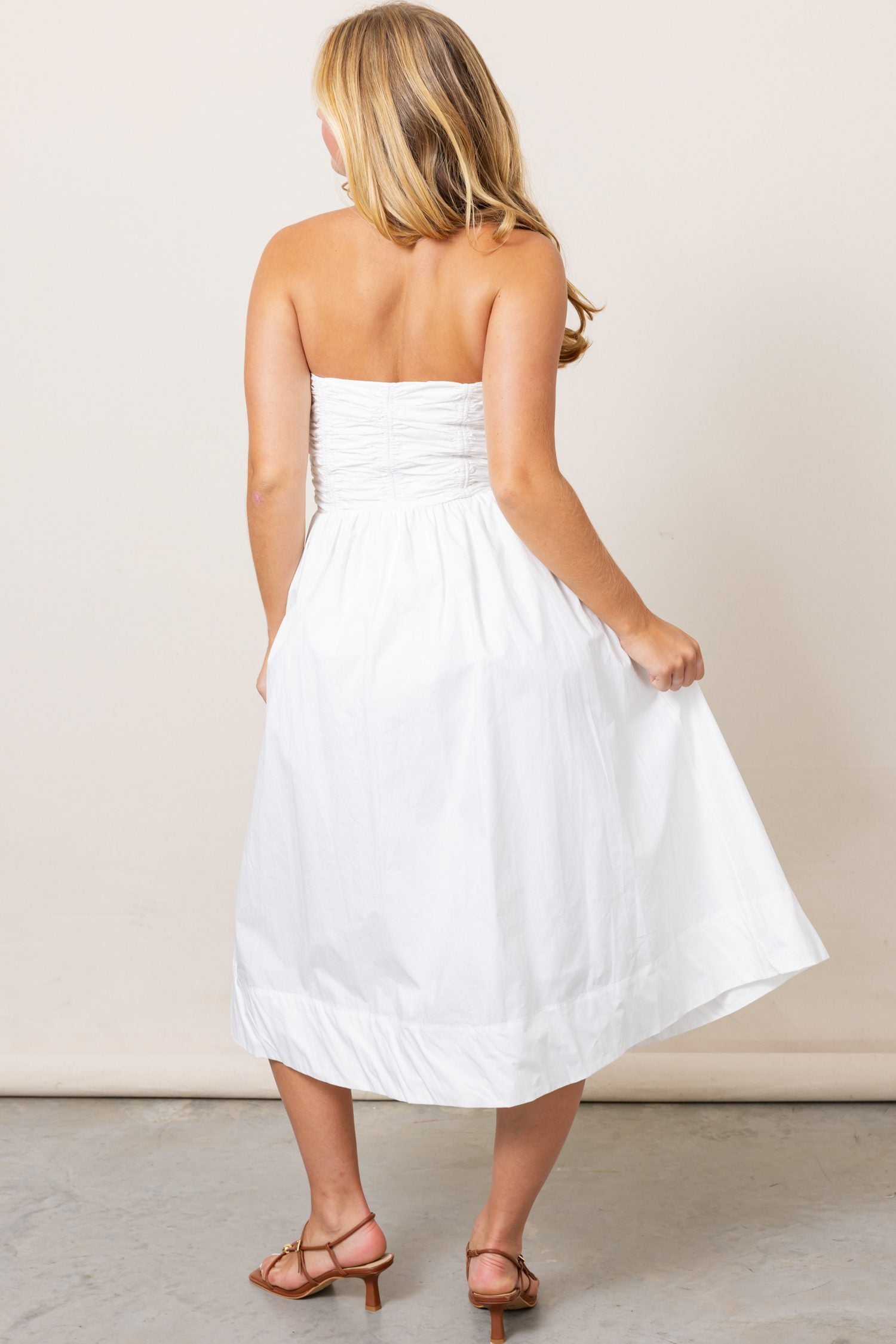 The Tan Lines Tube Midi Dress
