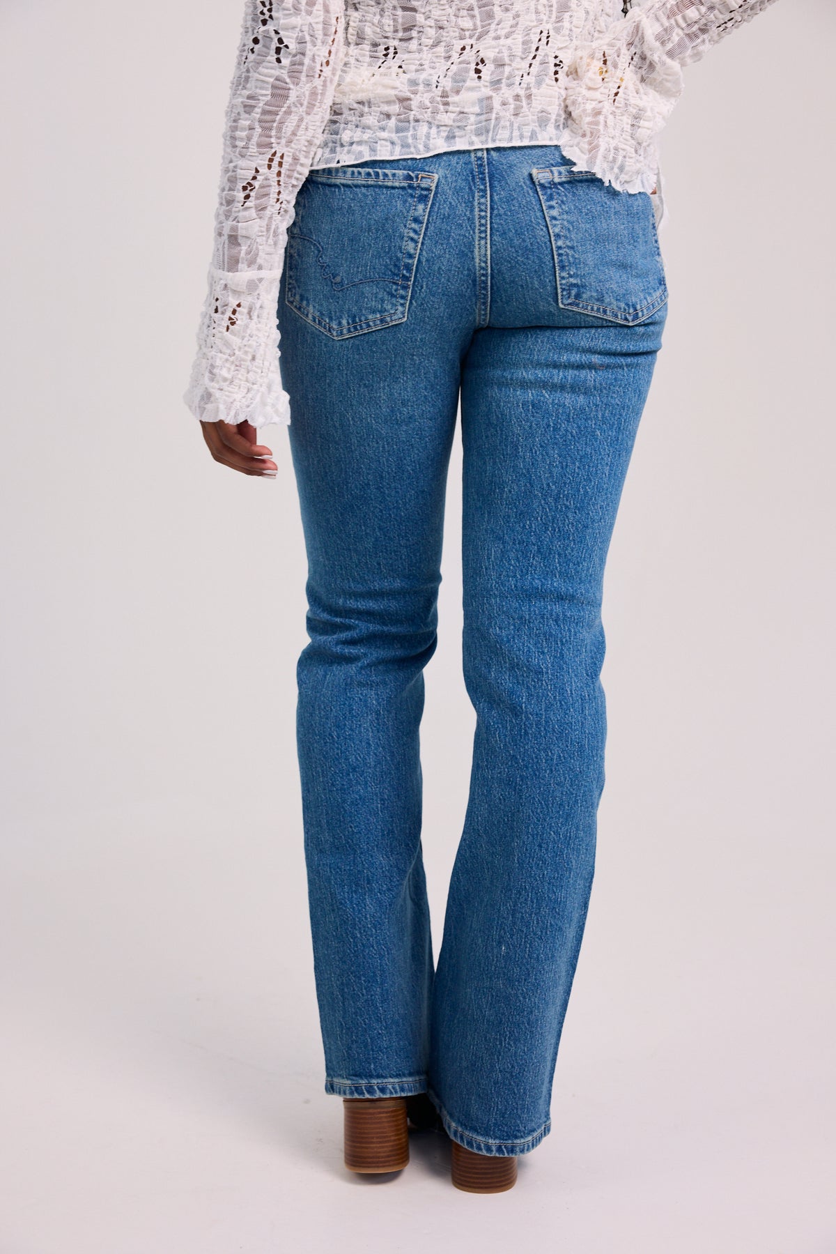 Free People Monte Low Rise Slim Boot Jeans