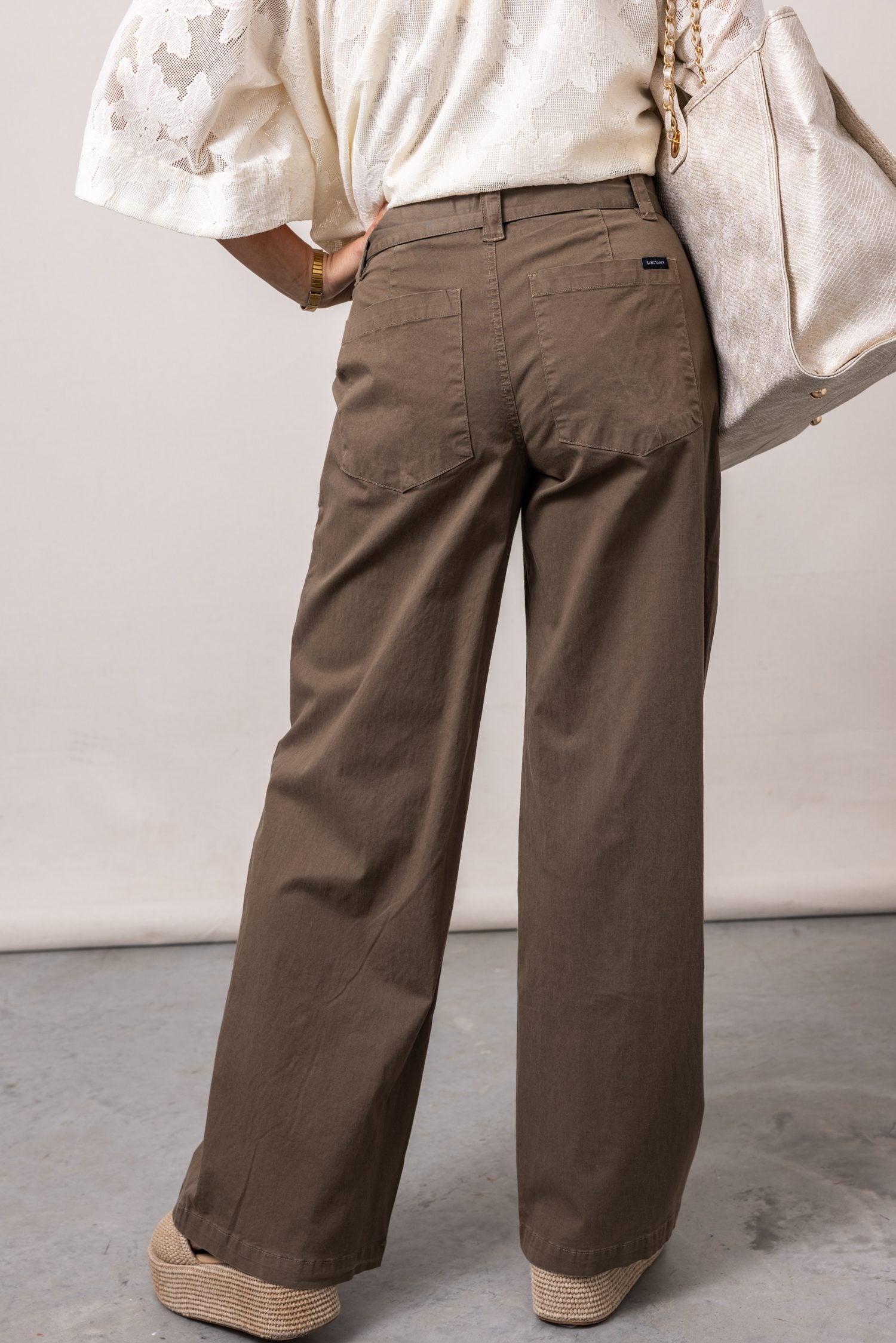 Sanctuary Soft Polished Wide Leg