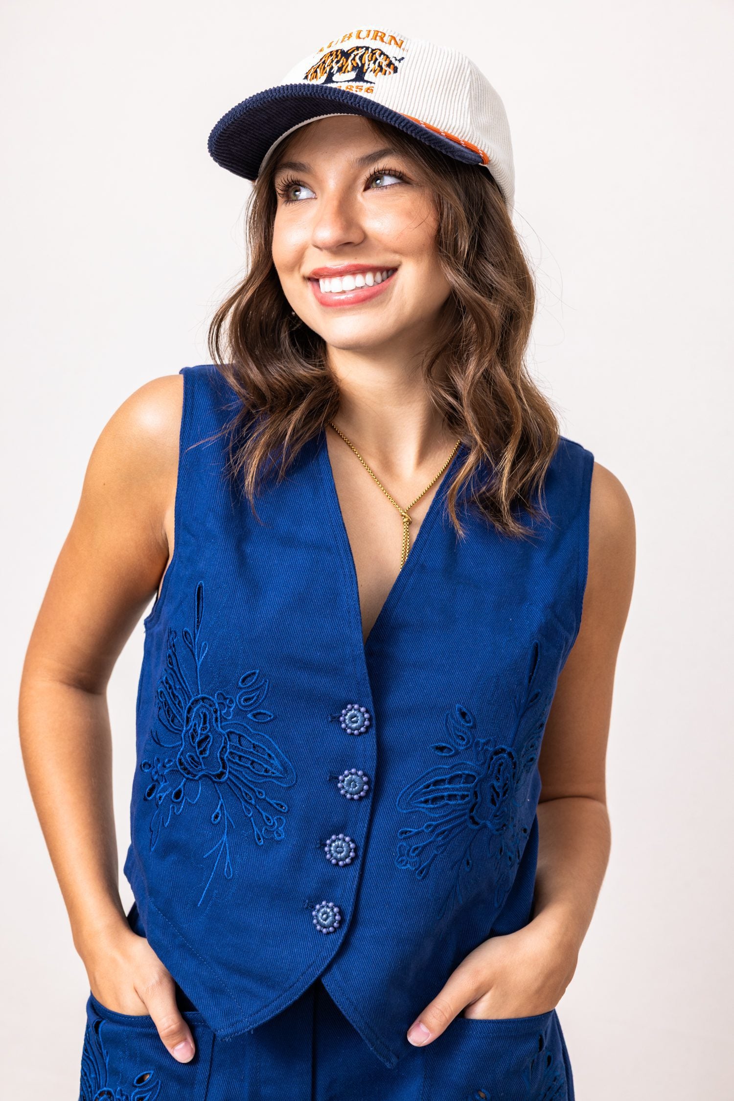 The Hope Blooms Sleeveless Vest Top