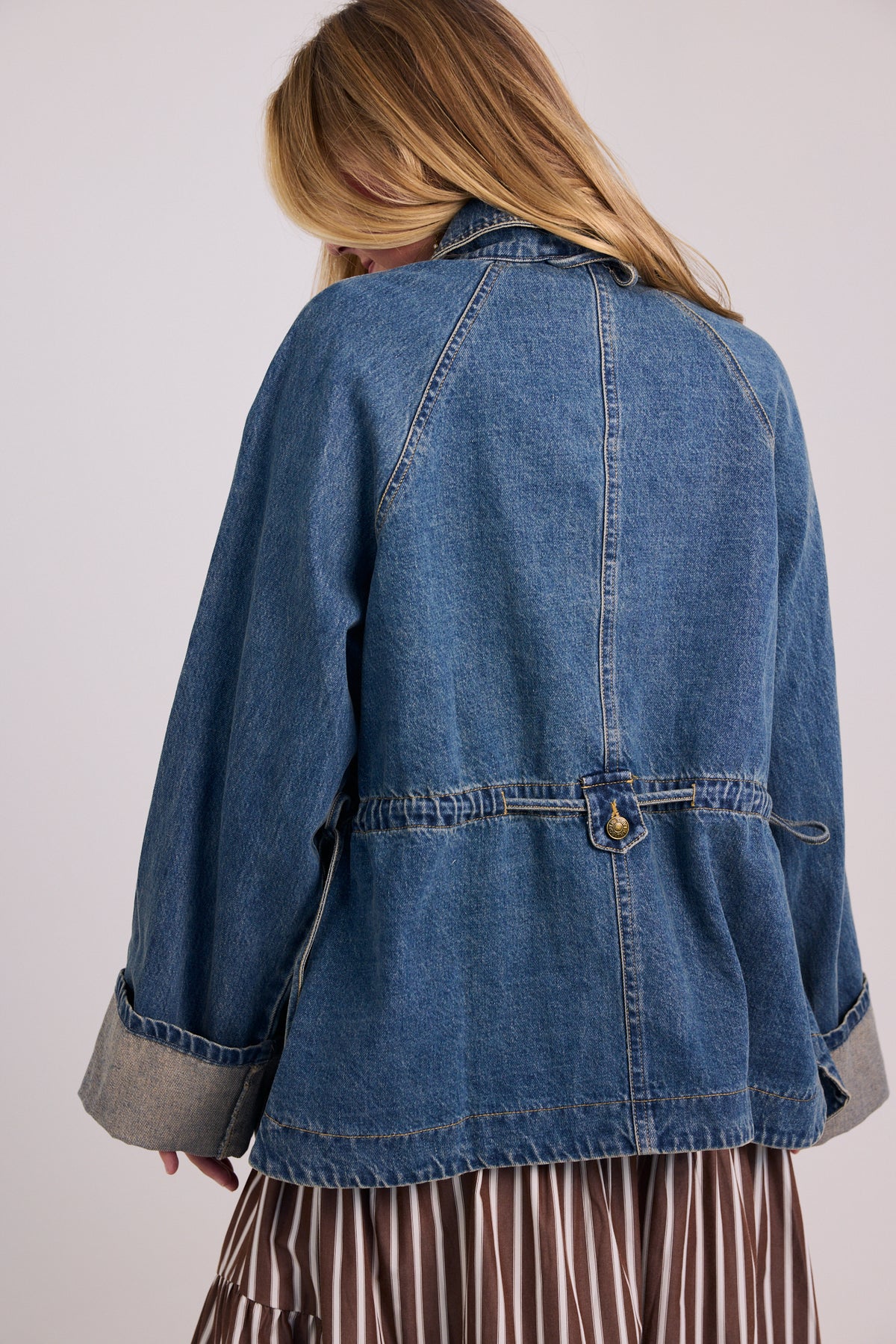 The Millie Denim Jacket Dark Wash
