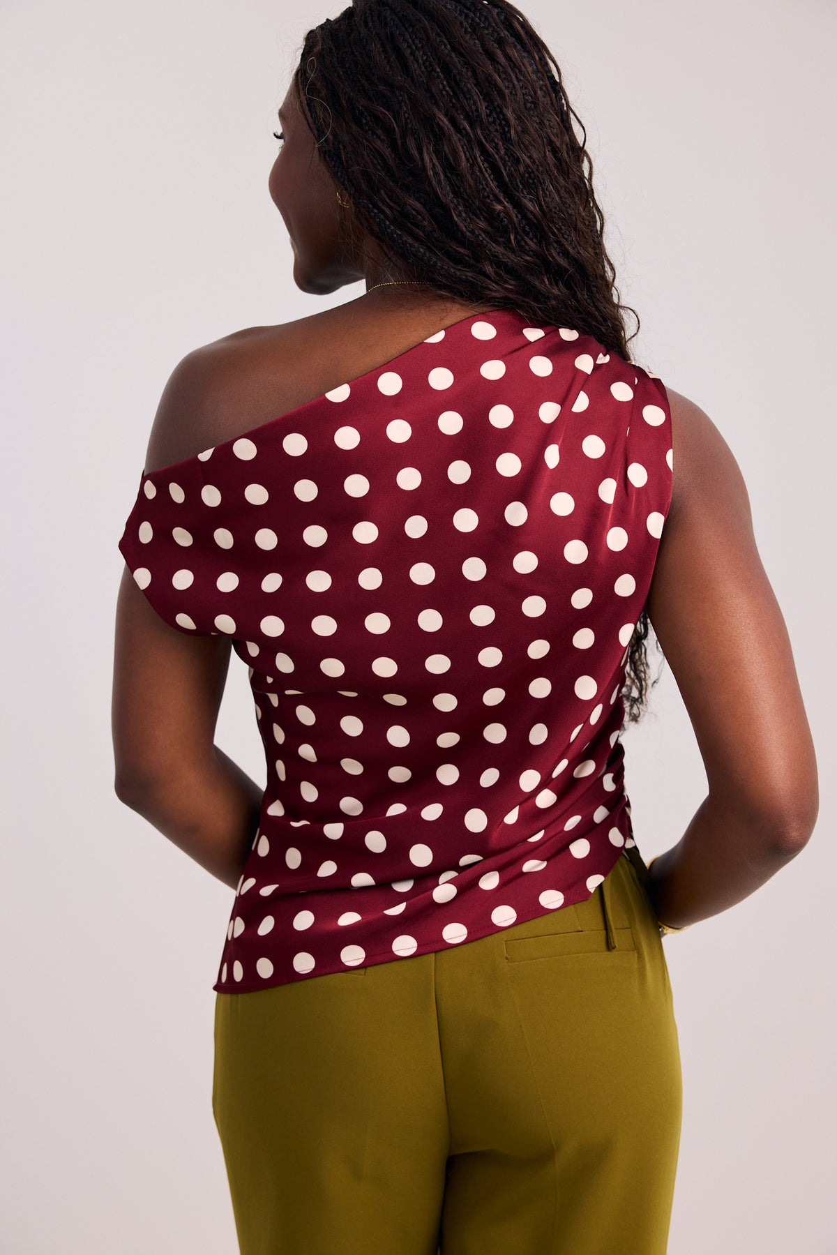 Lucy Paris Bobbie Asymmetrical Top