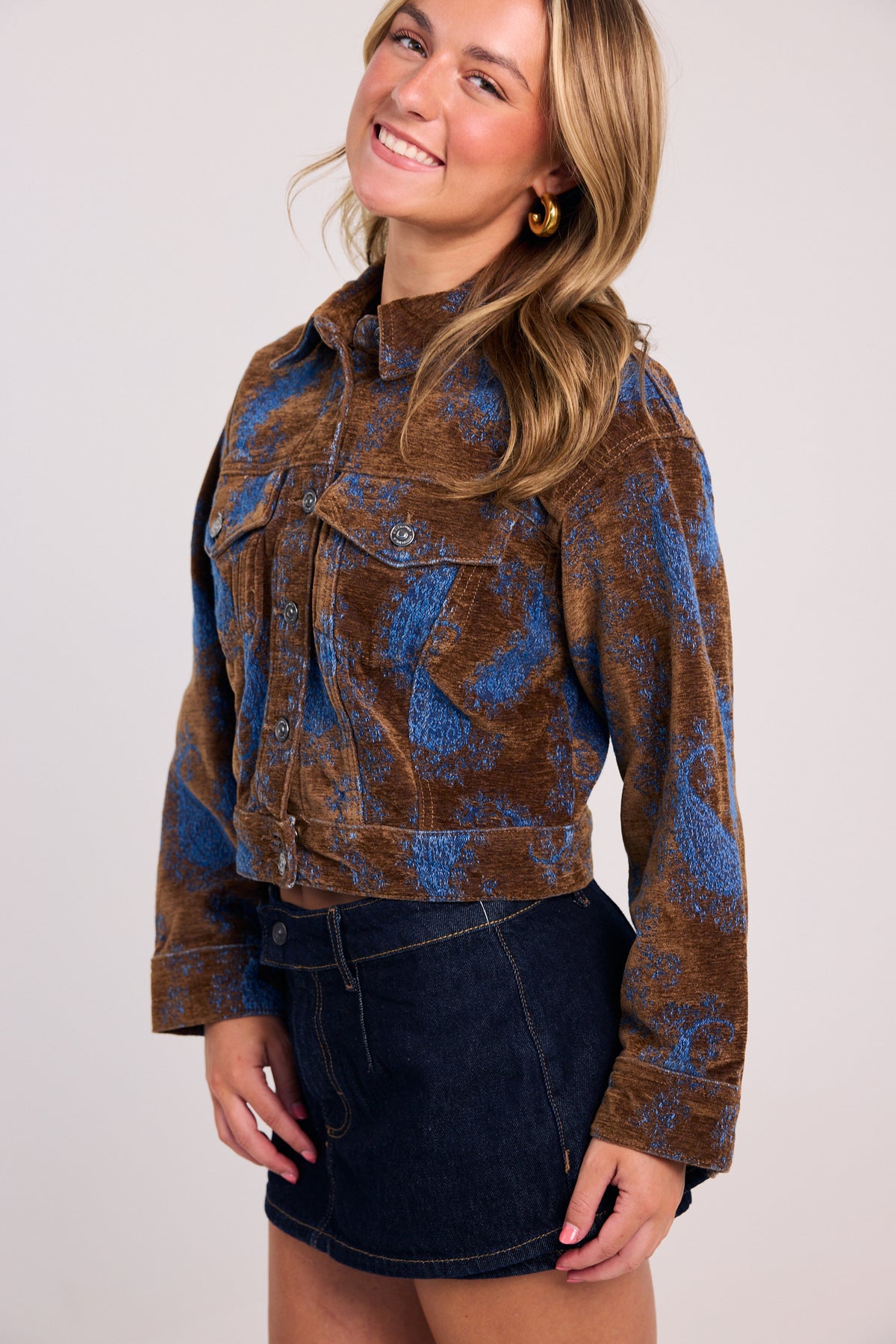 Steve Madden Paisley Dove Jacket