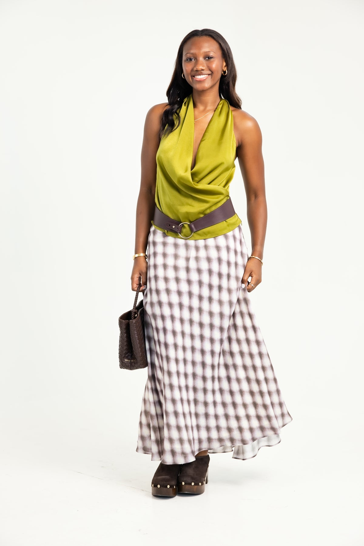 Lucy Paris August Midi Skirt