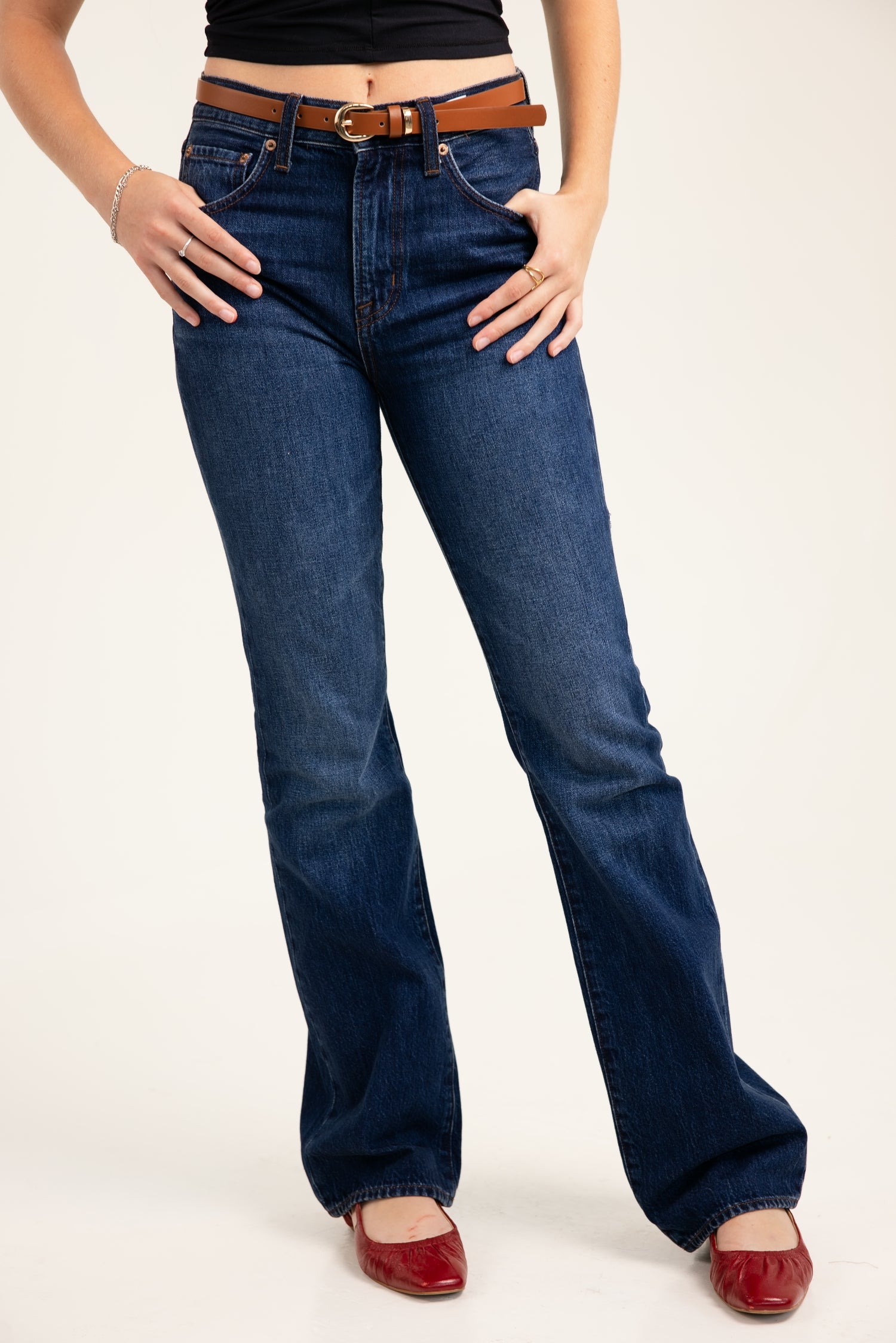 PISTOLA Dakota High Rise Authentic Bootcut Skyscraper