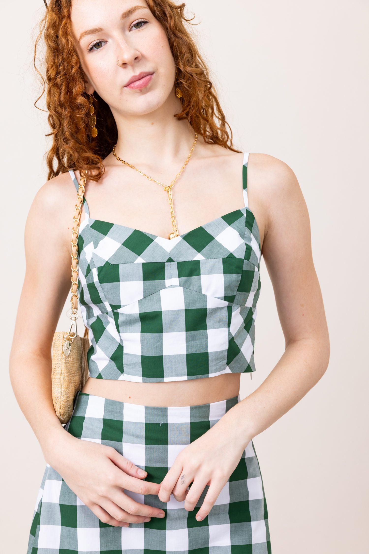 Lucy Paris Annie Crop Tank Top