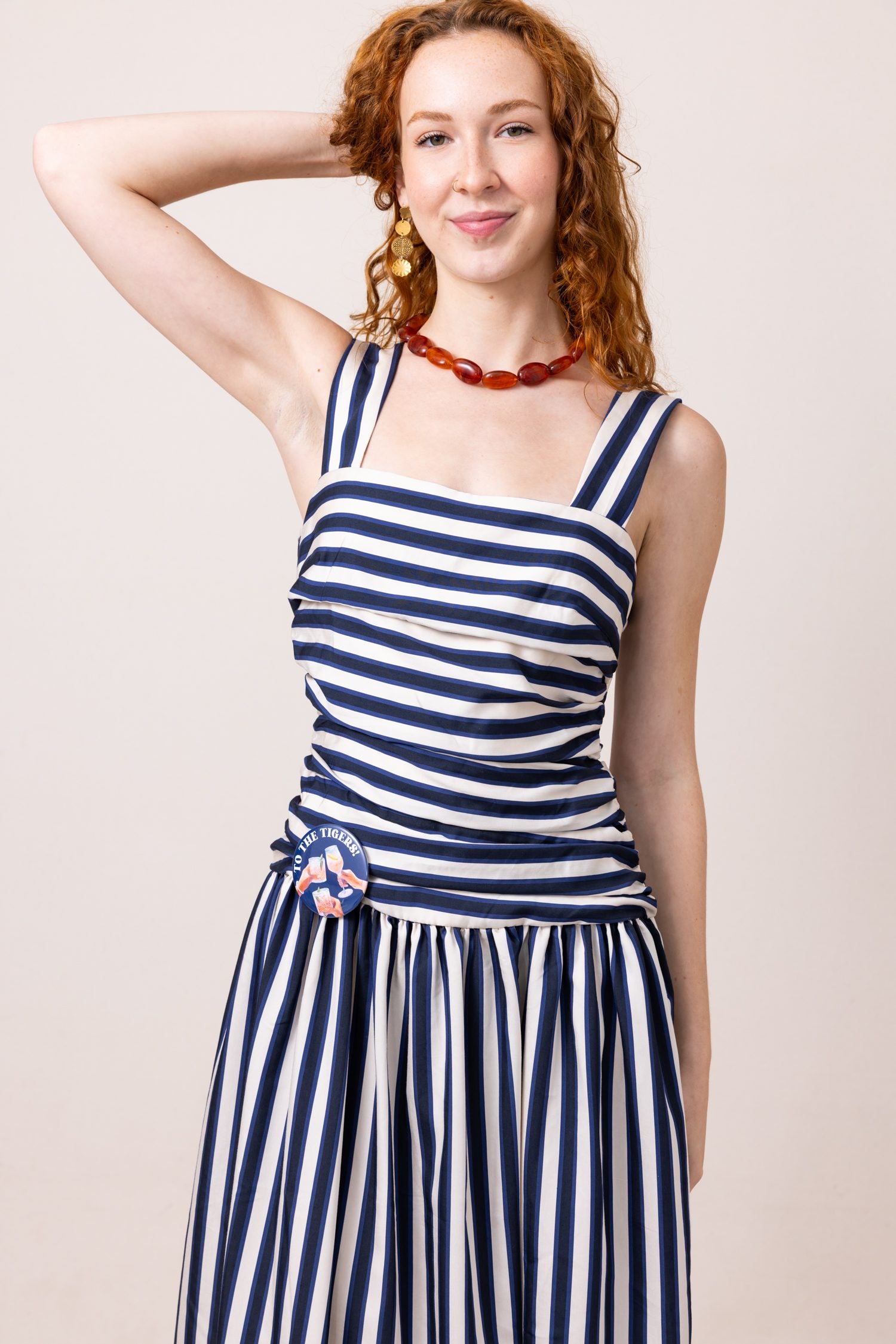 Lucy Paris Georgie Gathered Dress