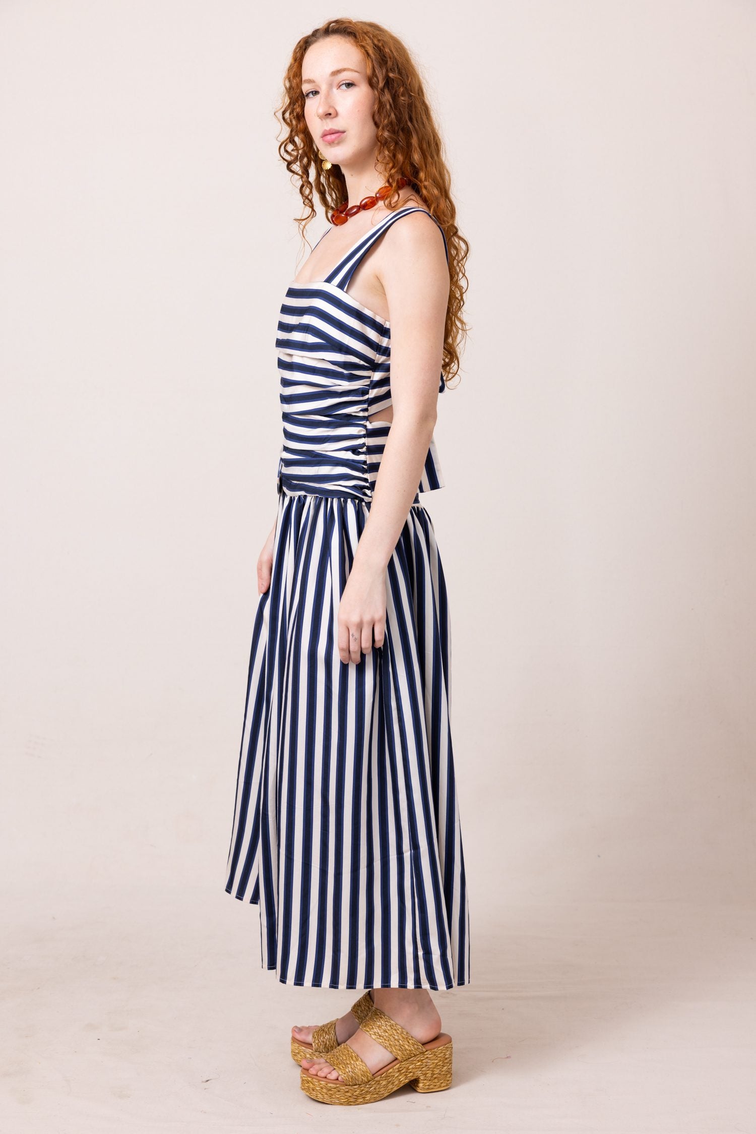 Lucy Paris Georgie Gathered Dress