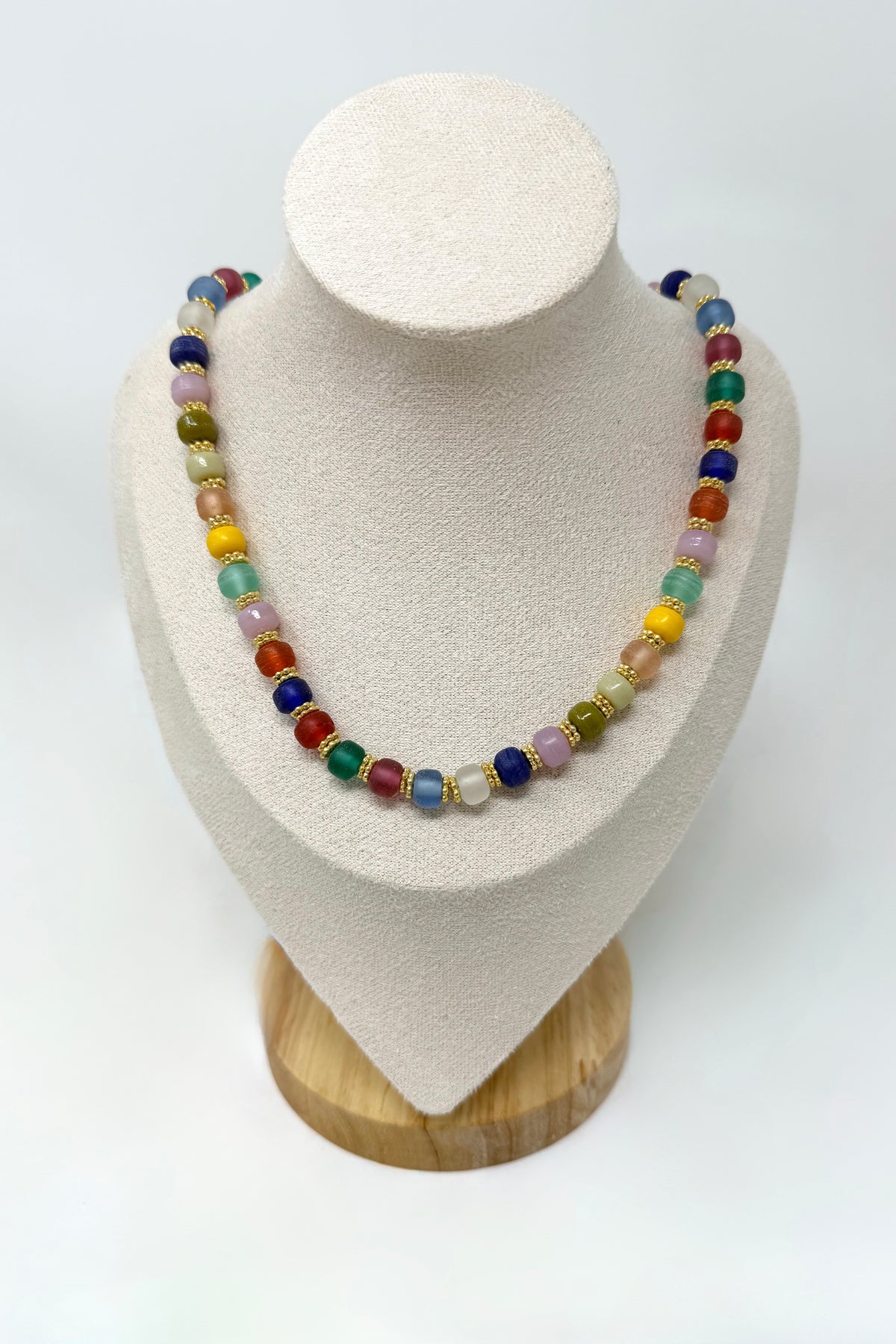 Noonday Glass Confetti Necklace