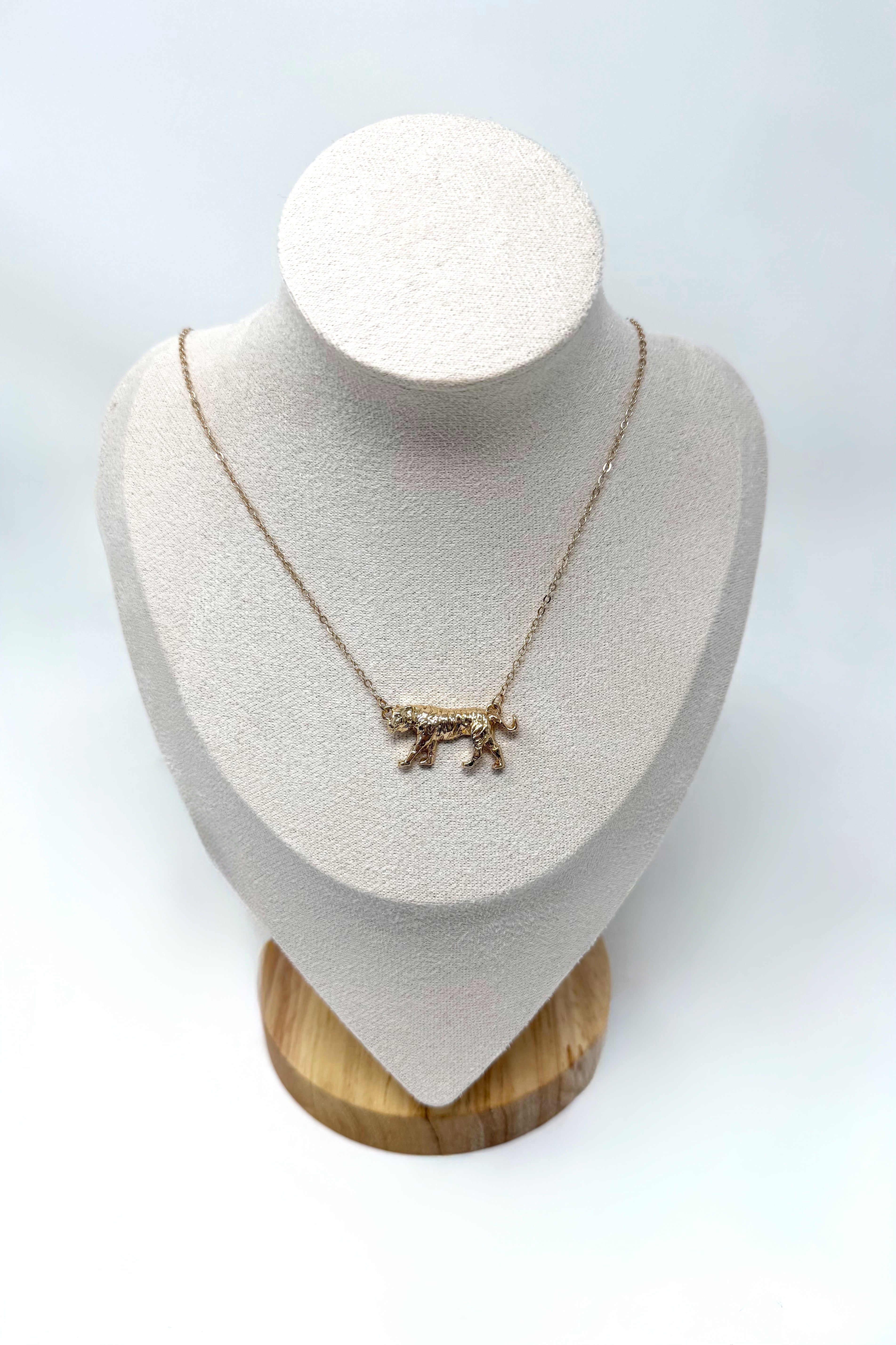 The Game Day Dainty Tiger Necklace