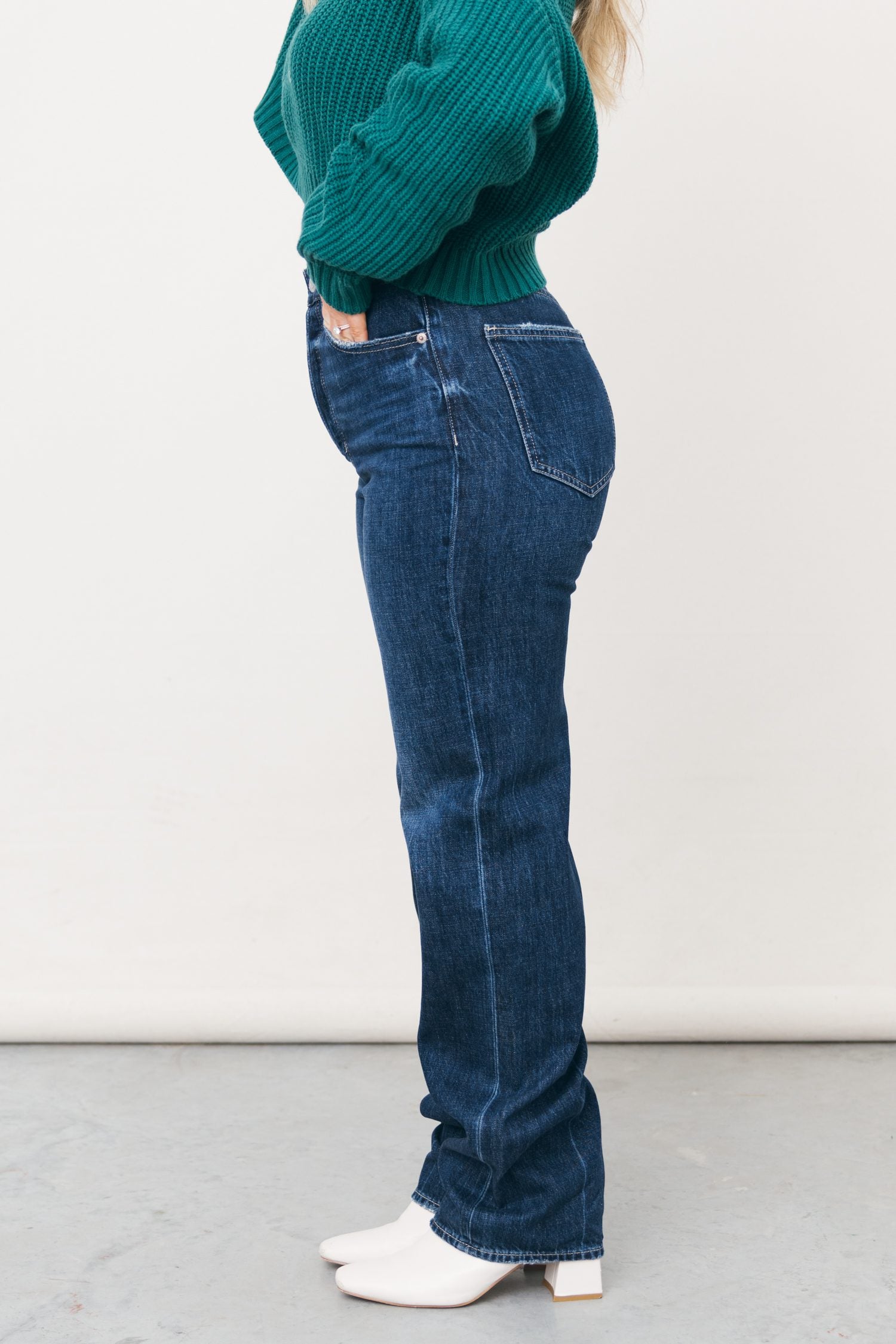 PISTOLA Cassie Super High Rise Straight