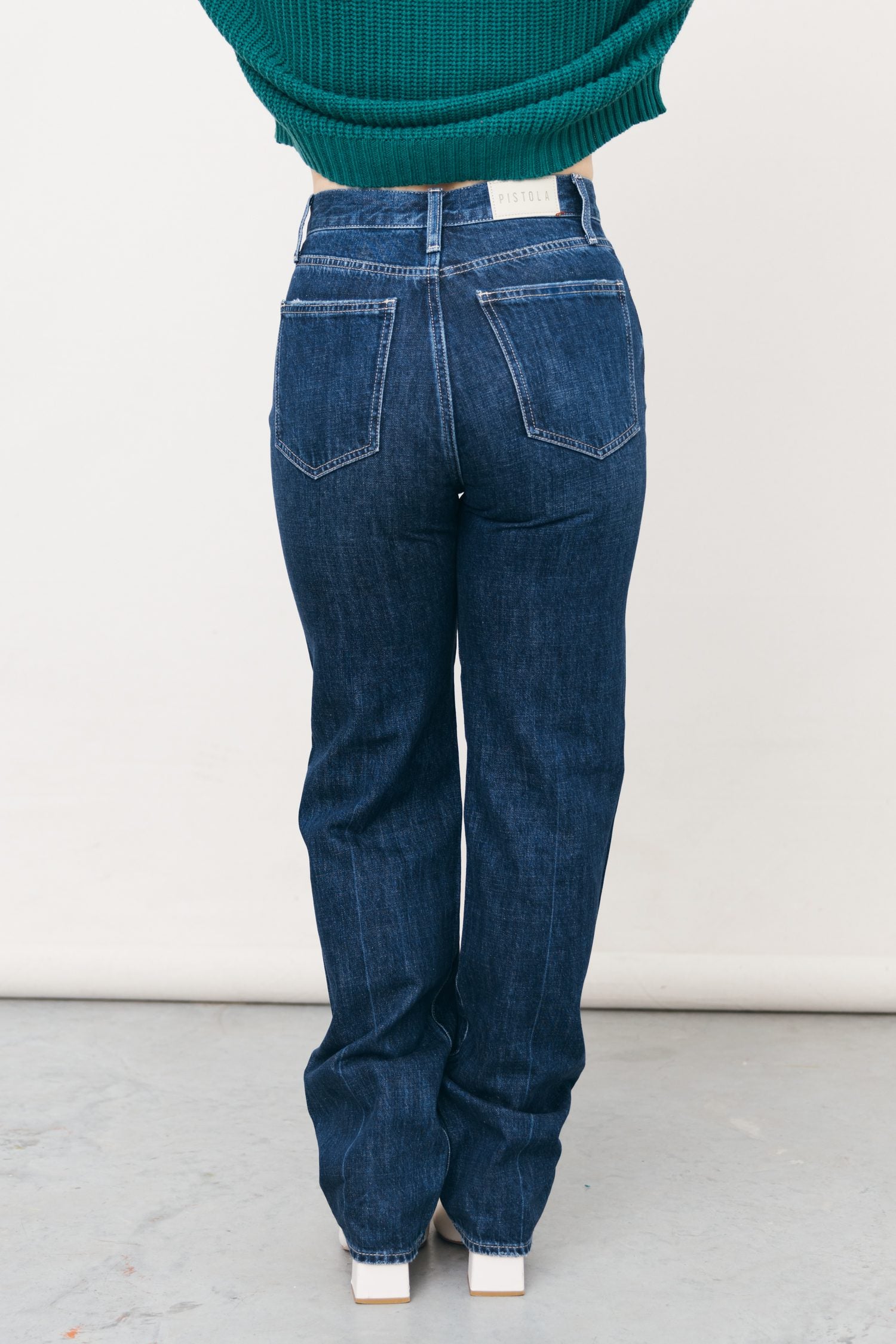 PISTOLA Cassie Super High Rise Straight