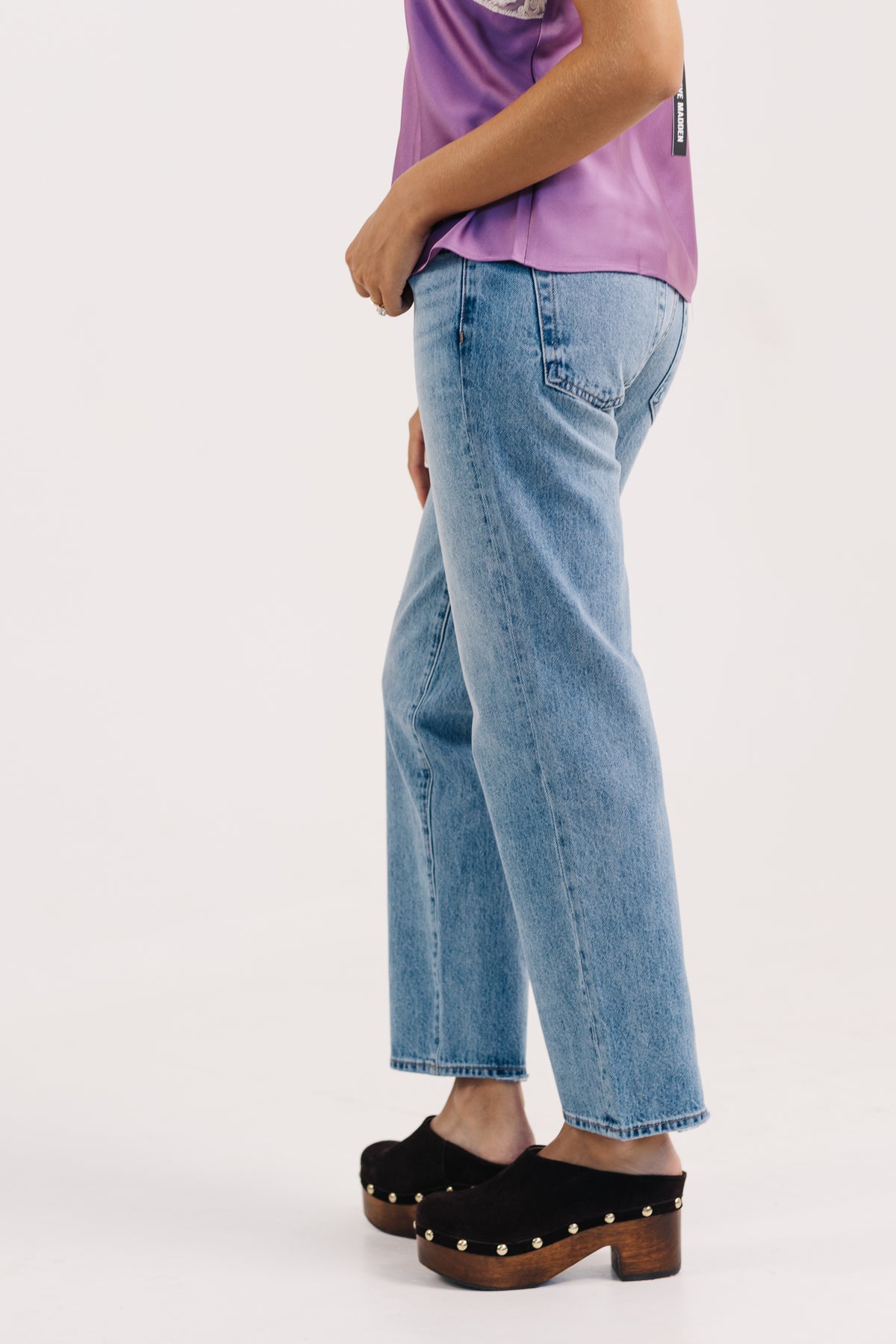 PISTOLA Issa Mid Rise Relaxed Ankle