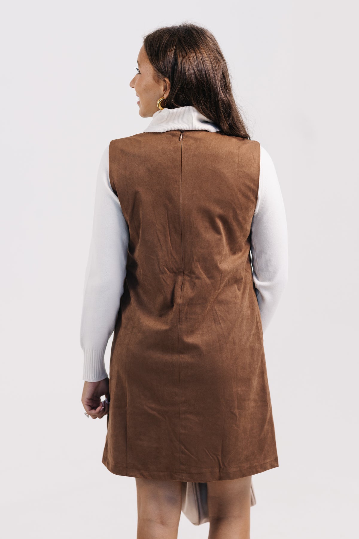The Raleigh Round Neck Sleeveless Mini Dress