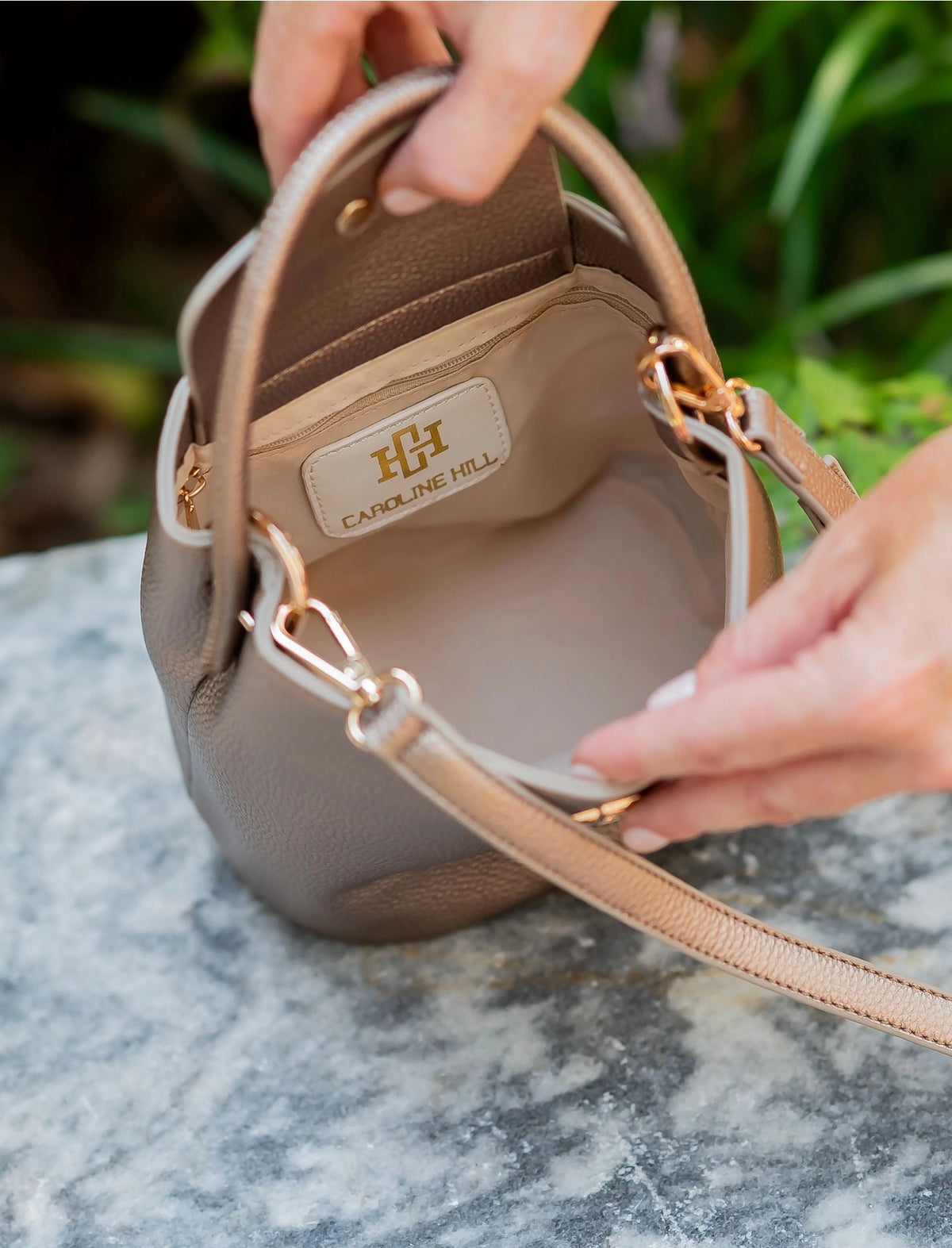 Caroline Hill Breyer Bucket Bag