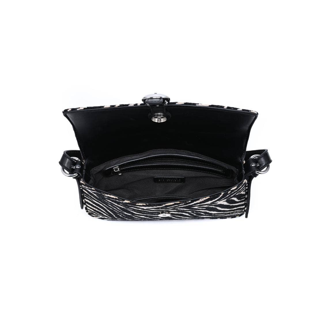 The Gloria Zebra Shoulder Bag
