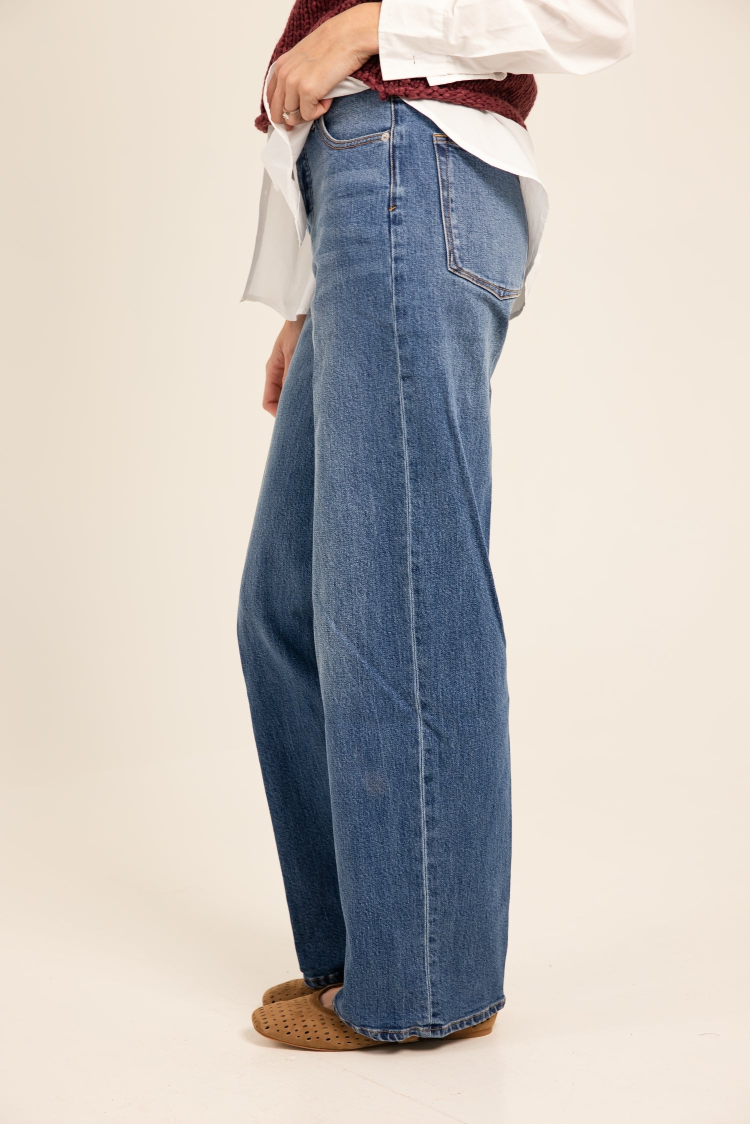 Good American Vintage Wide Jeans