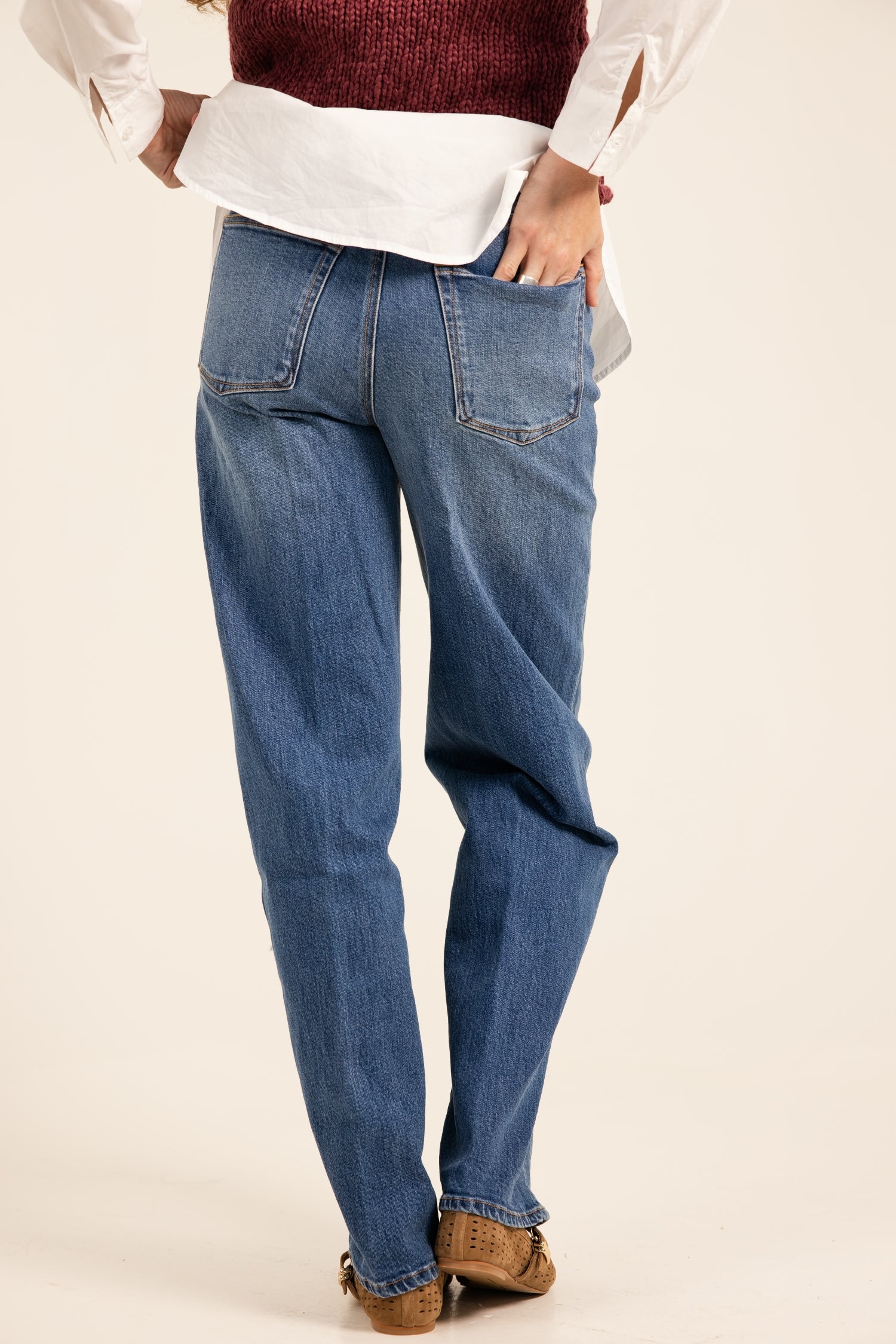 Good American Vintage Wide Jeans