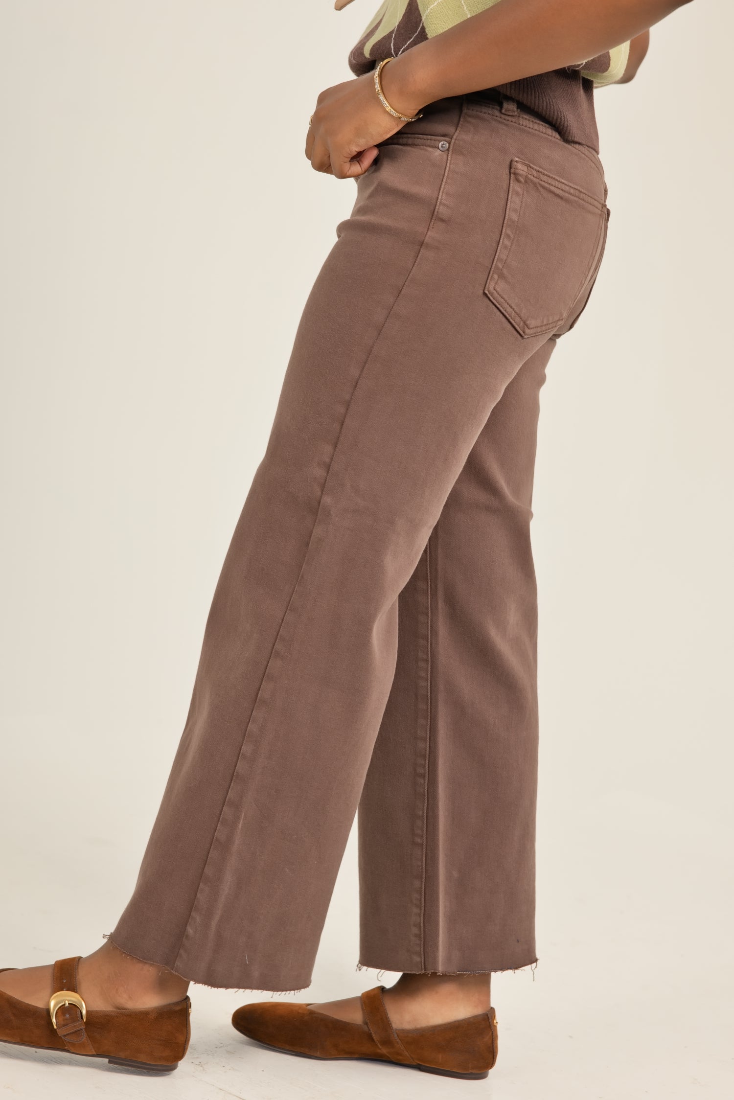Just Black Denim Slim Wide Leg