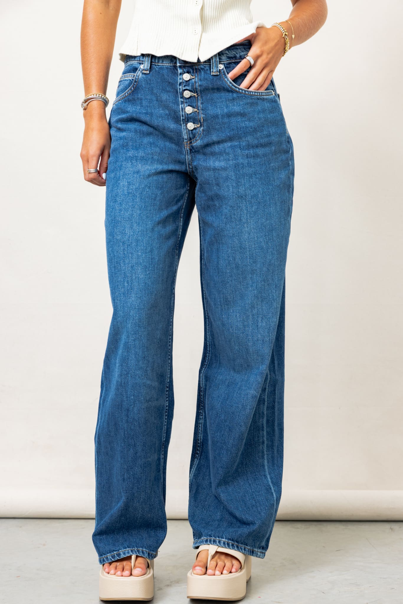 Free People Nia Boyfriend Jeans