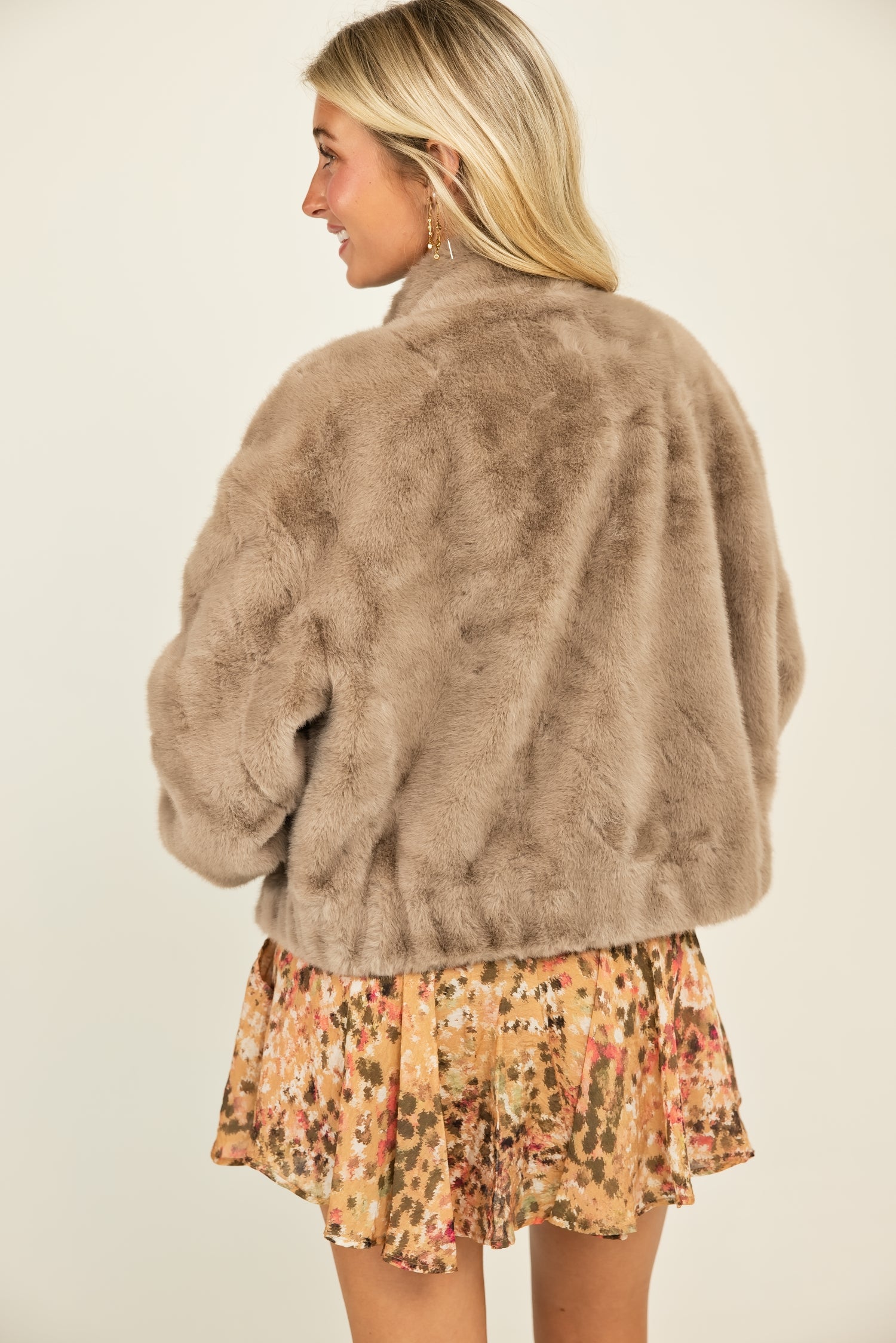 The Badet Faux Fur Jacket Mink