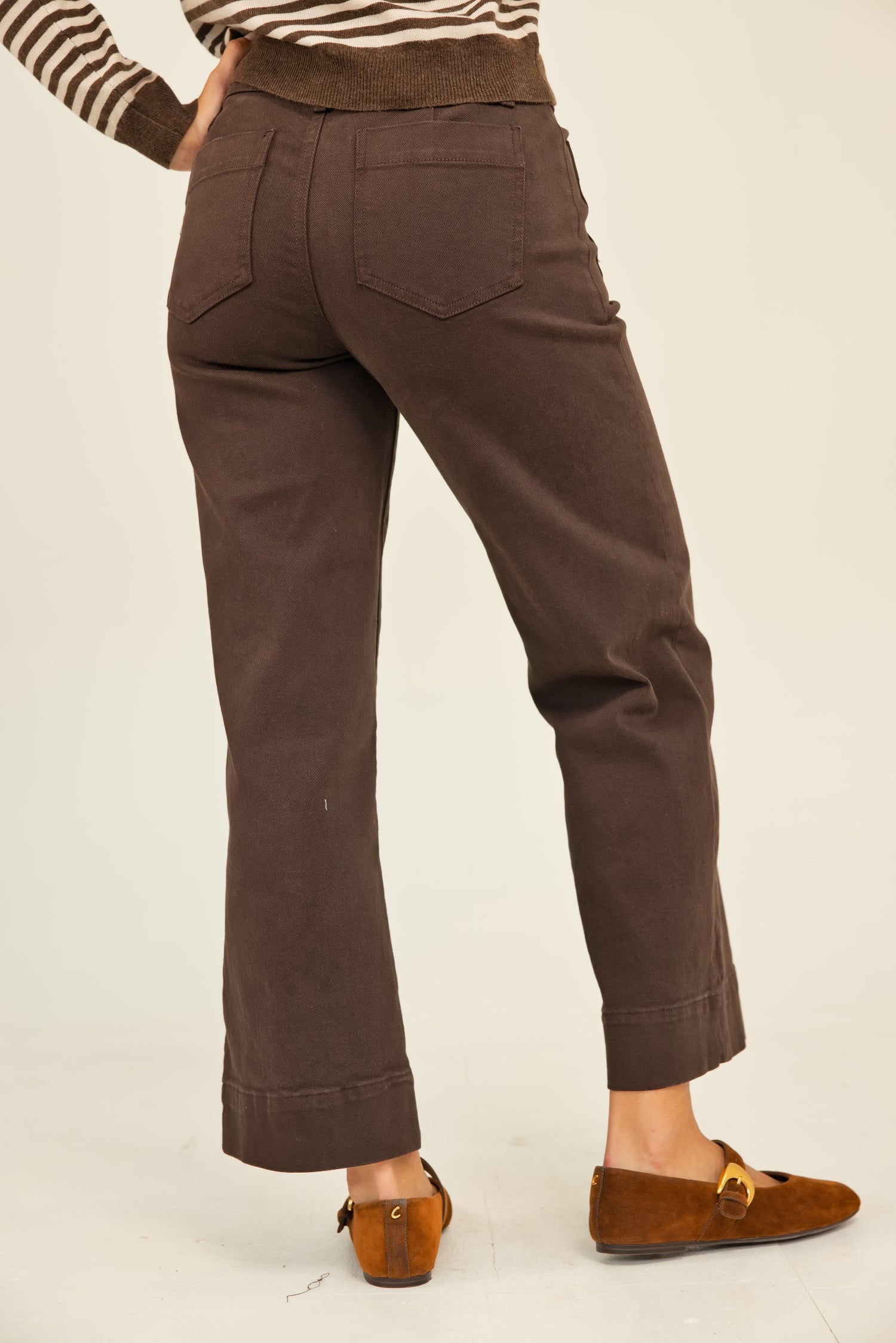 Sanctuary Marine Pant Rich Soil