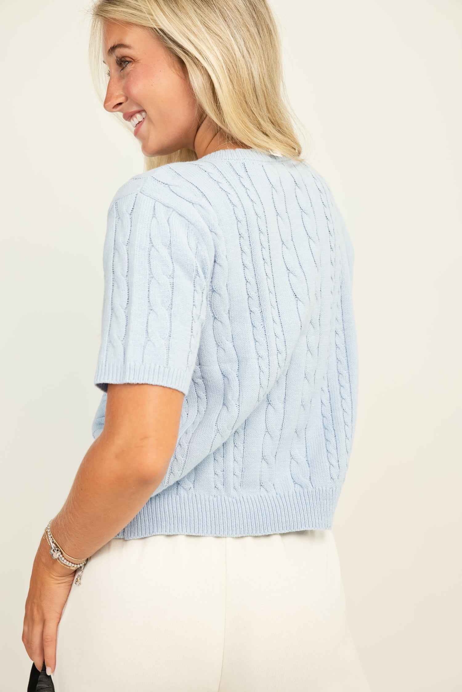 Z Supply Cera Cardigan Skyline