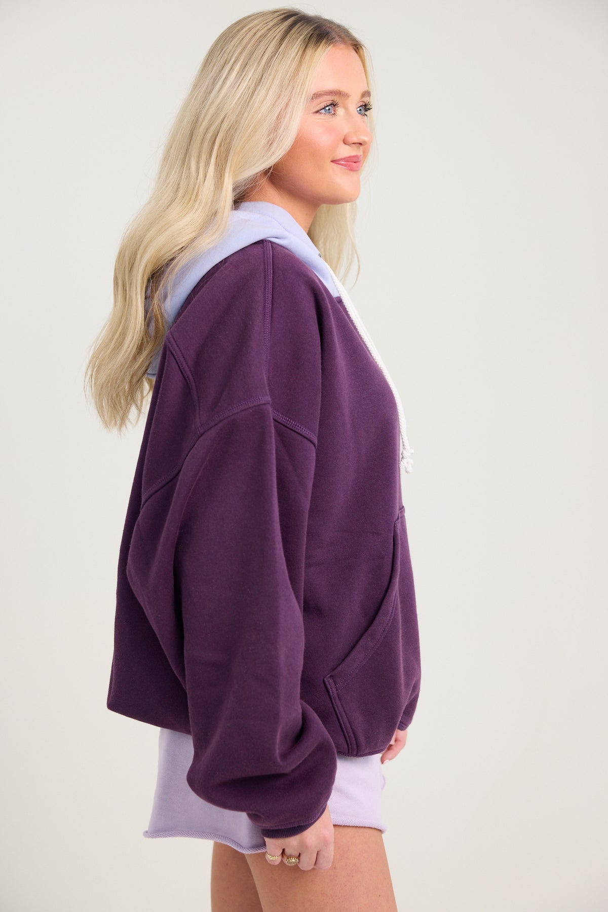 Free People Final Call Colorblock Hoodie