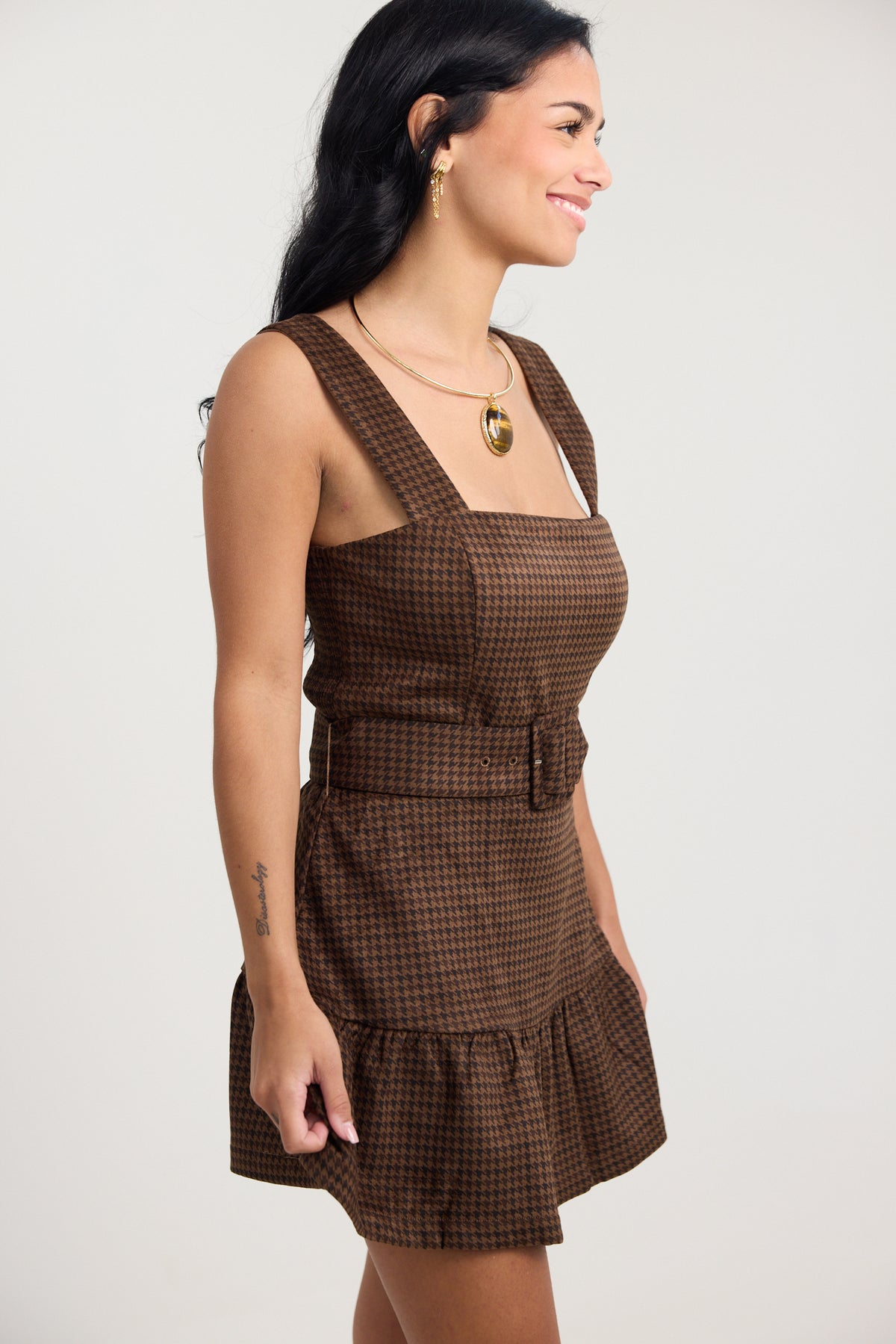 The Merritt Check Mini Dress
