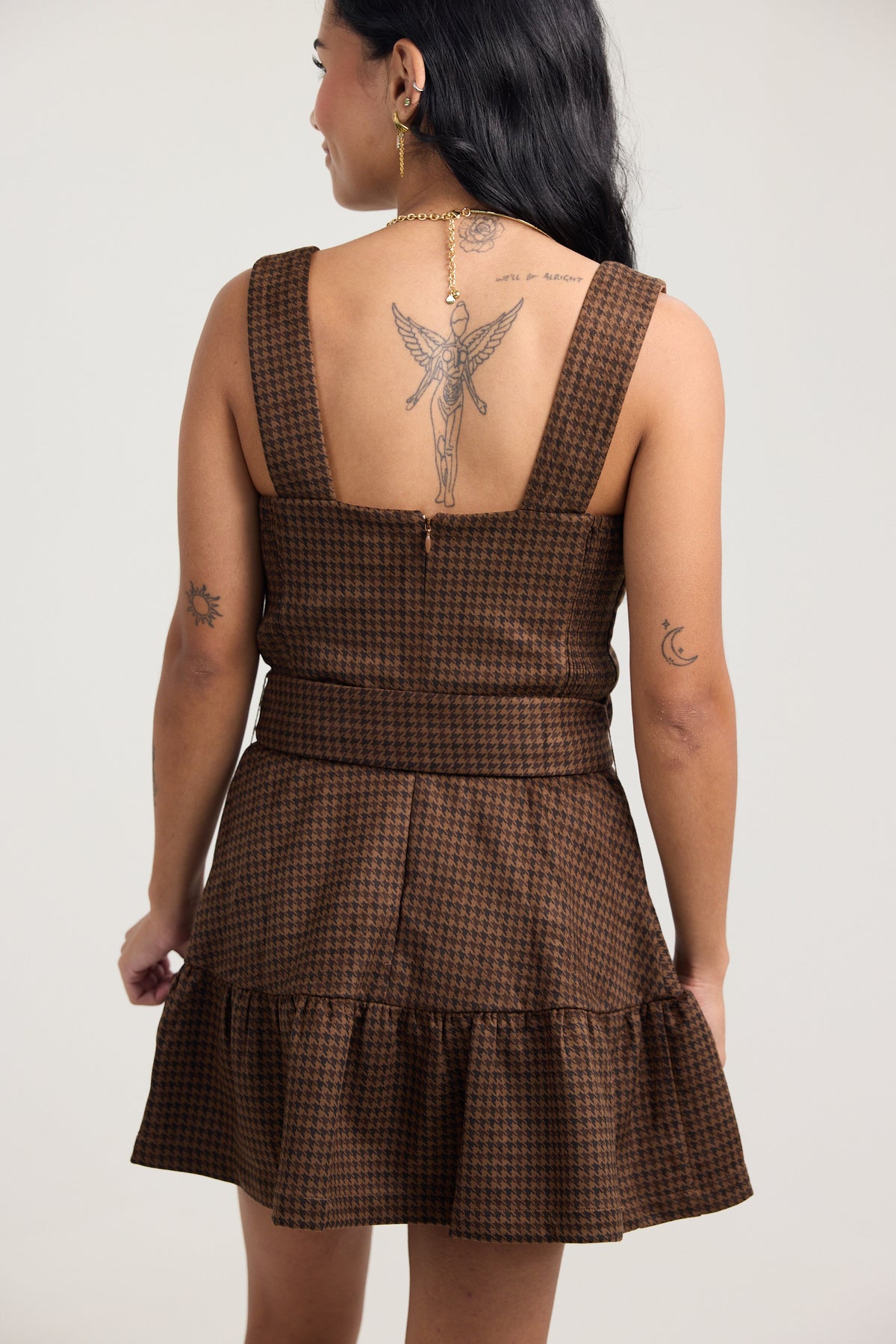 The Merritt Check Mini Dress