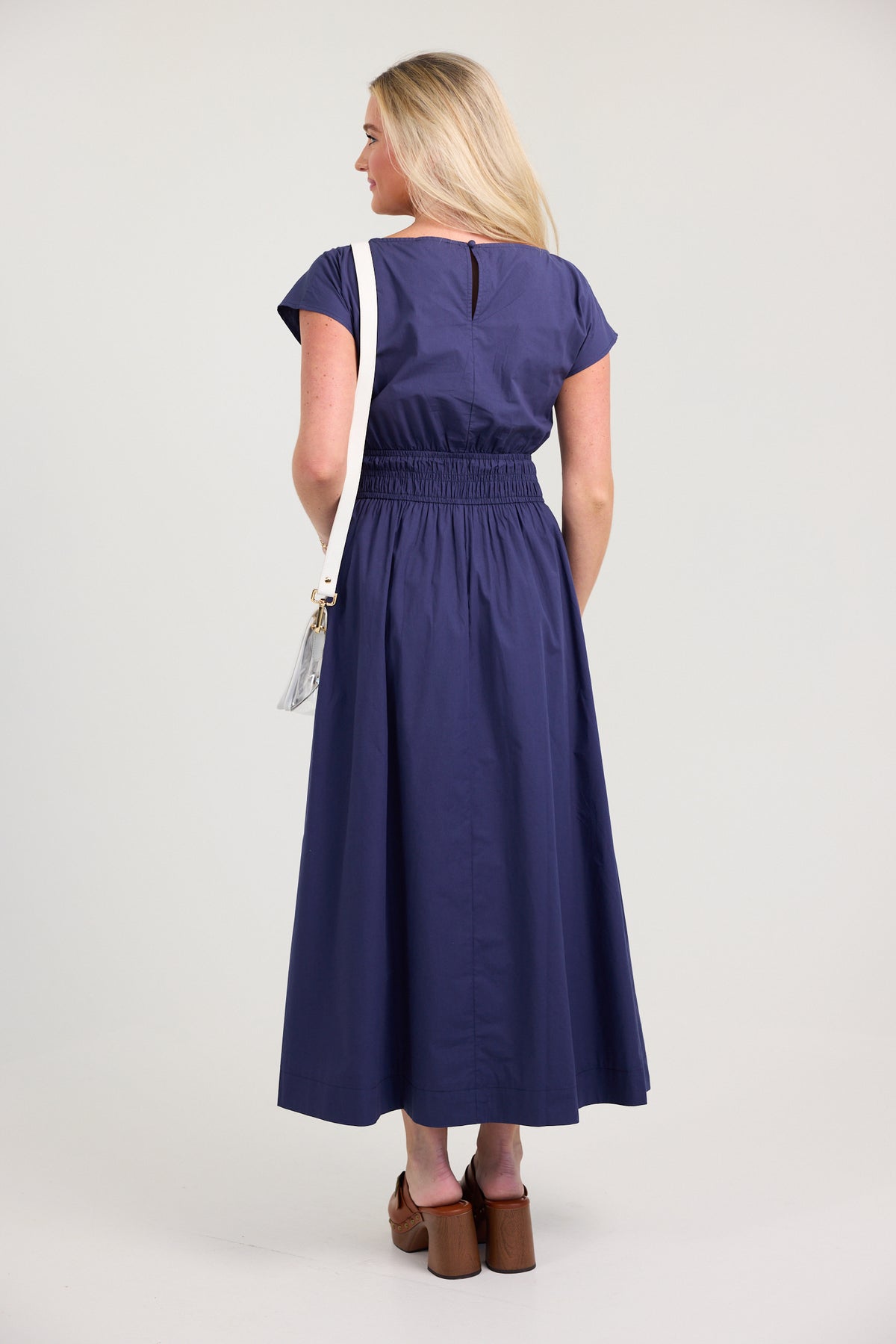 The Belinda Boat Neck Maxi Dress