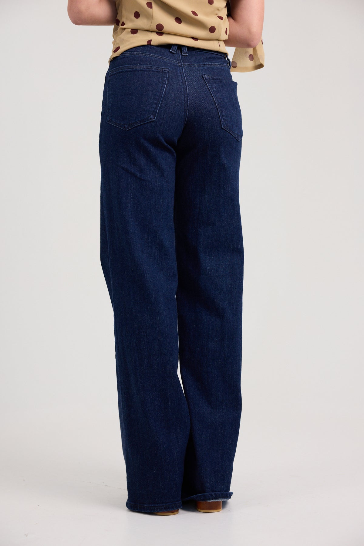 Good American Good Waist Palazzo Jeans
