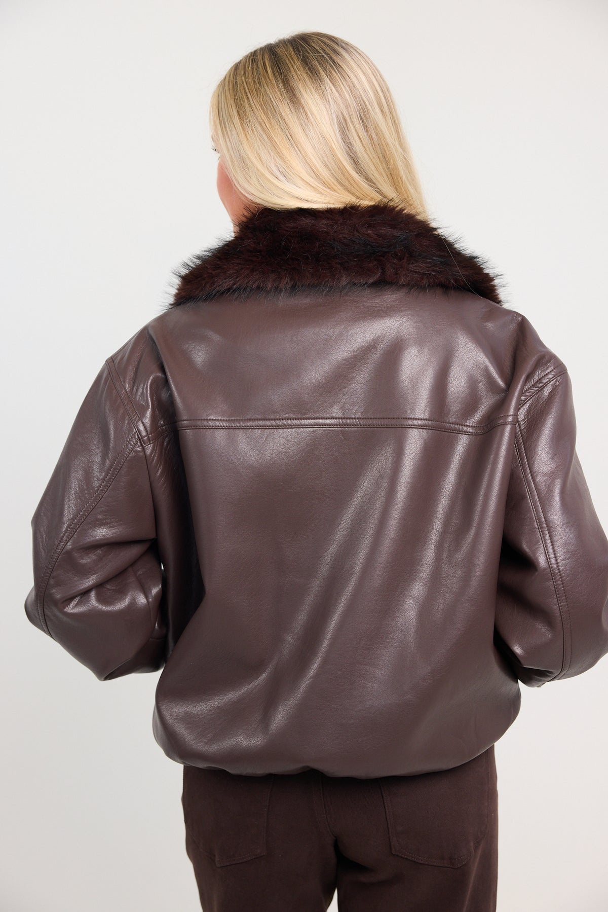 Lucy Paris Marcie Faux Leather Jacket