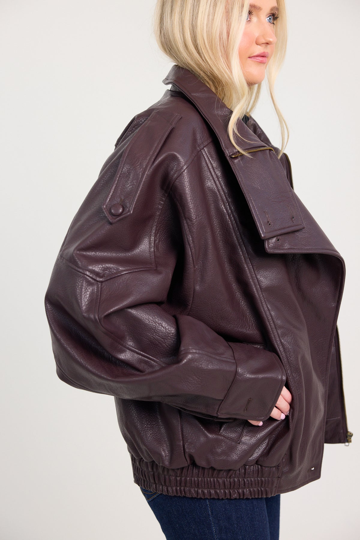 The Misti Vegan Leather Jacket