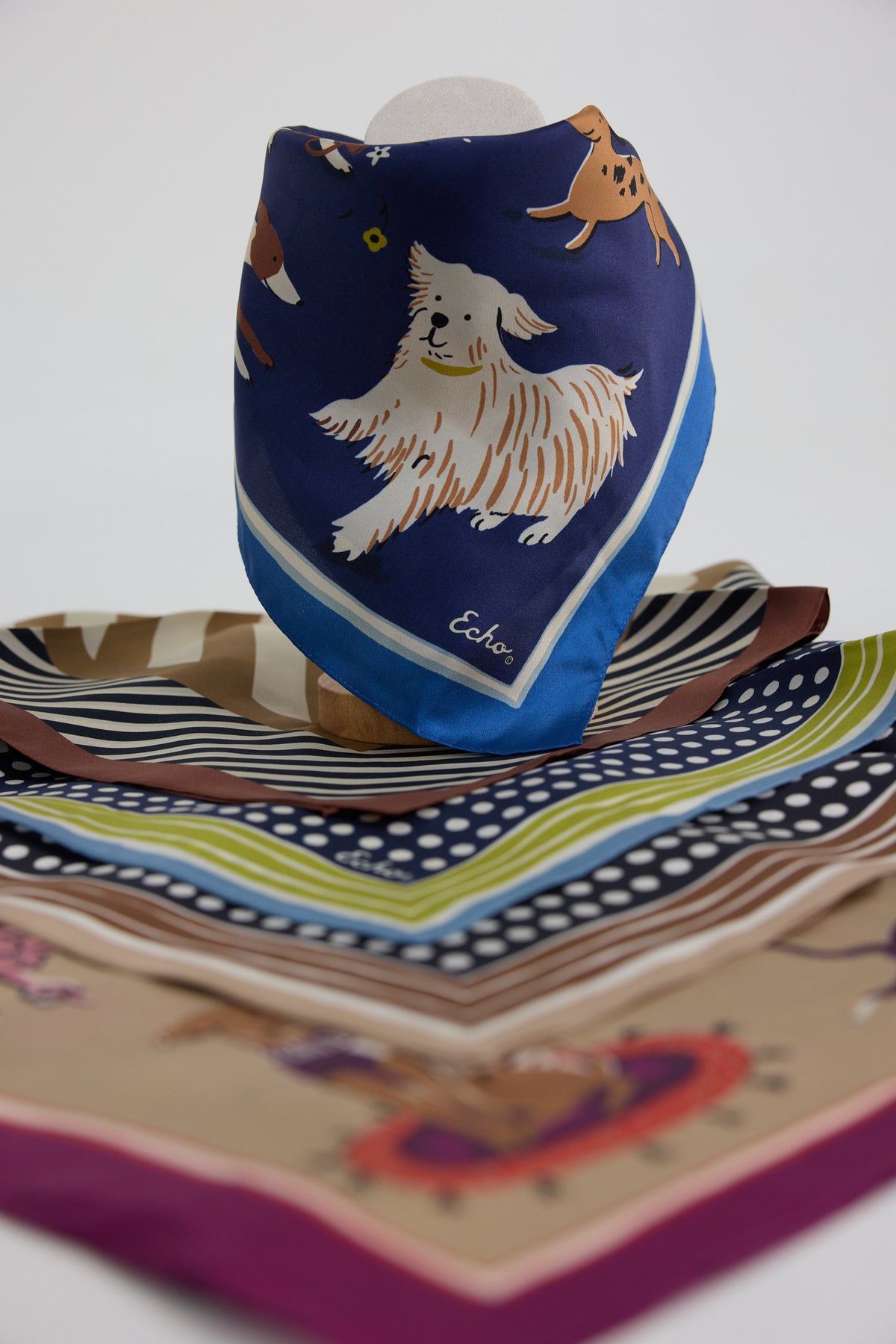 Echo Doggie Daycare Silk Bandana