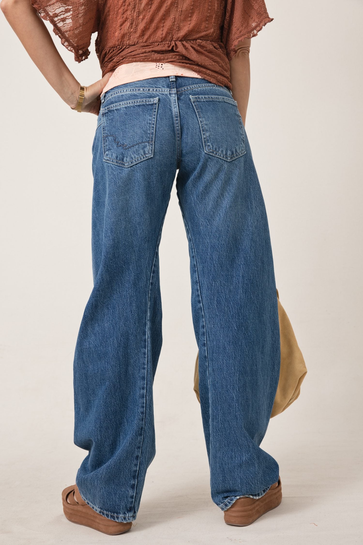 Free People Fable Twisted Seam Jean