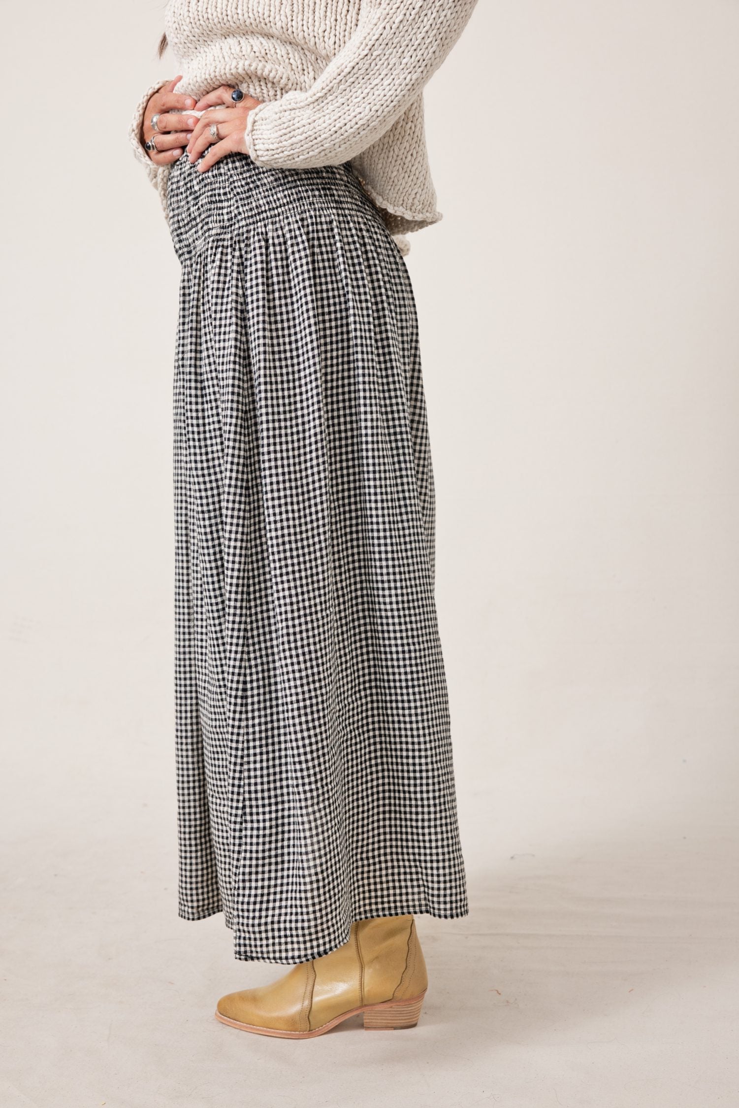 Z Supply Brooke Gingham Skirt