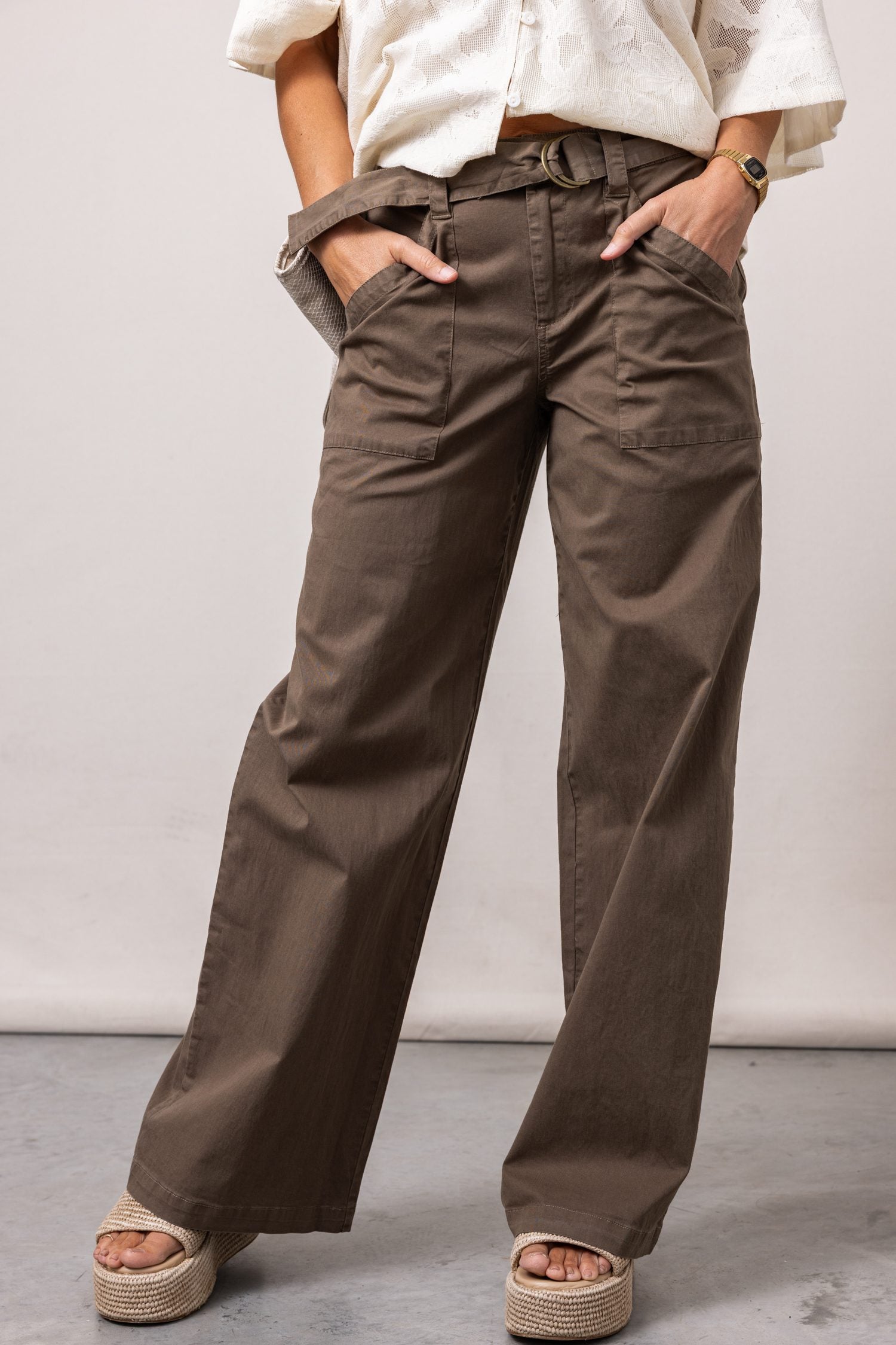 Sanctuary Soft Polished Wide Leg